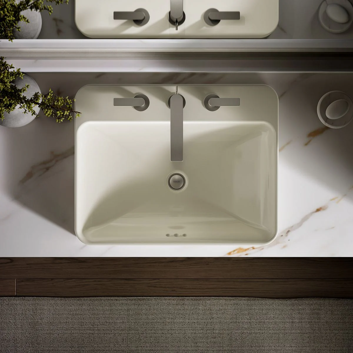 KOHLER K-2660-8 Vox 23" rectangular vessel bathroom sink - Image 21
