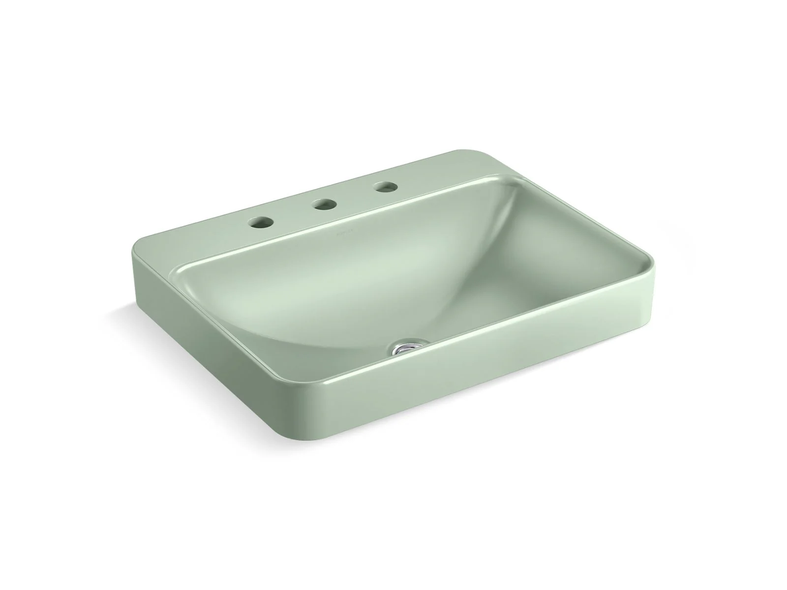 KOHLER K-2660-8 Vox 23" rectangular vessel bathroom sink - Image 3