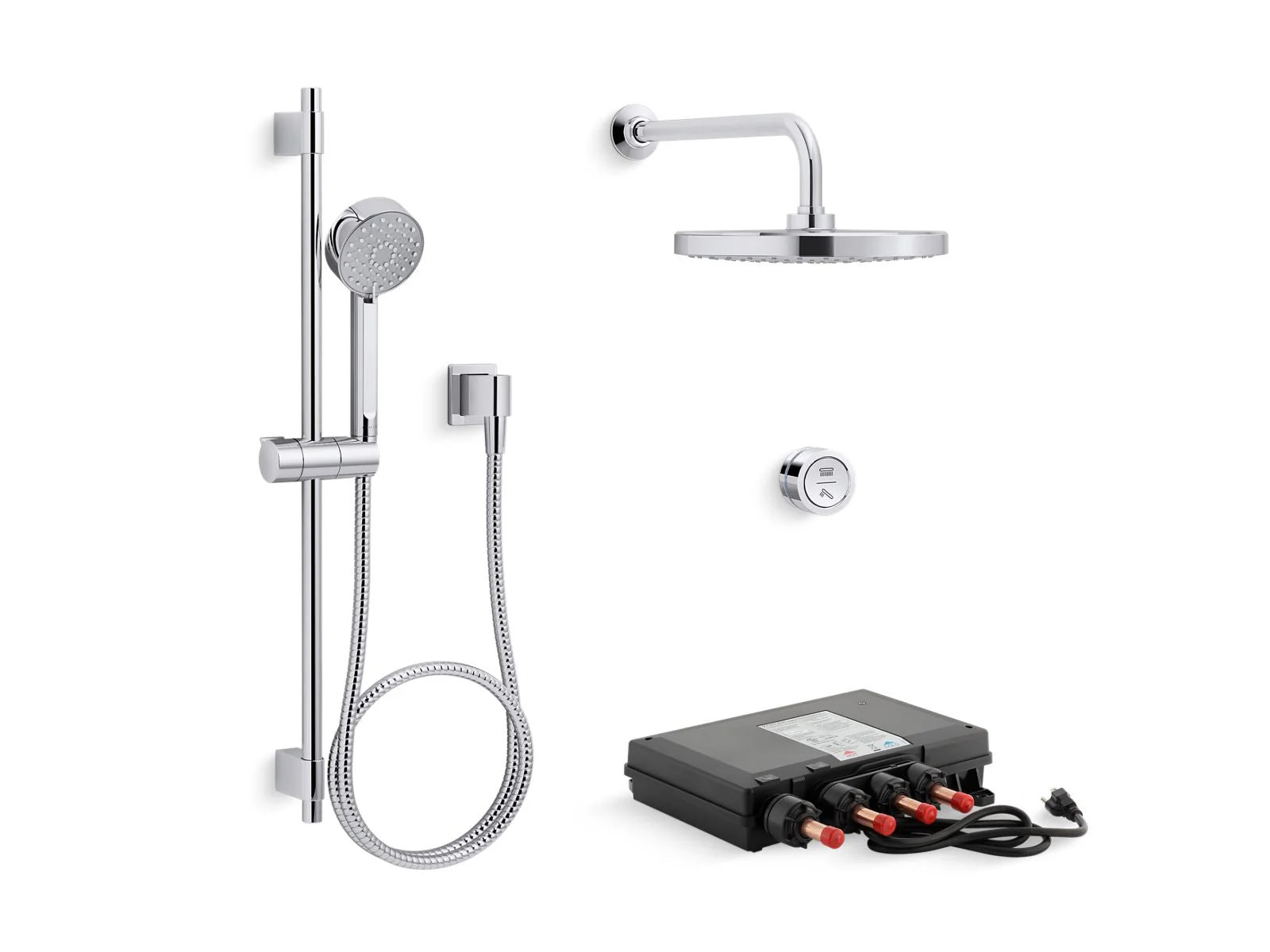 KOHLER K-10124 Wall-mount rainhead arm and flange - Image 7