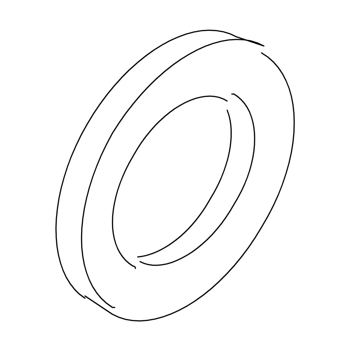 KOHLER K-36262 Washer, 21/64Id X 9/16Od