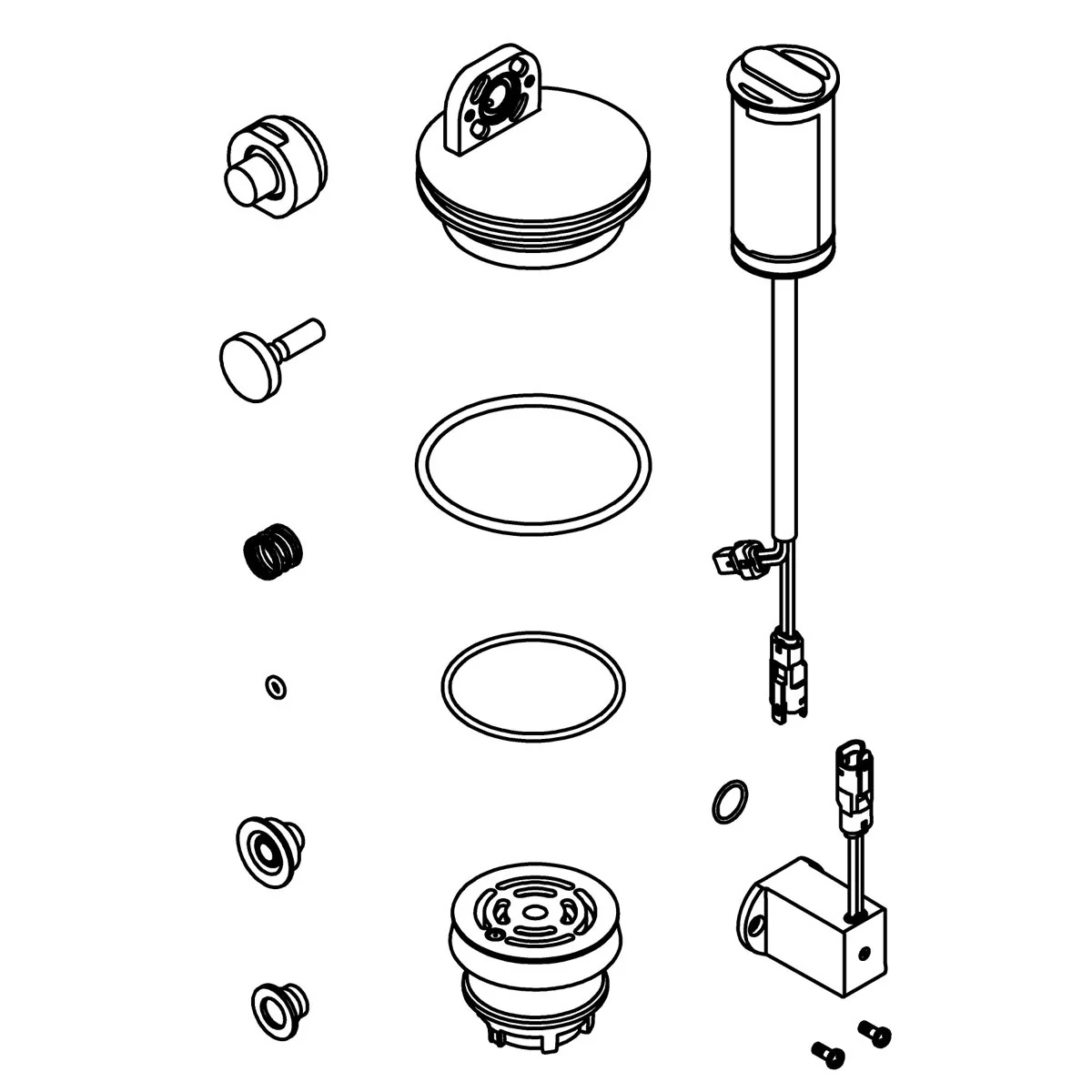 KOHLER K-1388987 Wave Fv Service Kit, 0.5 Gpf