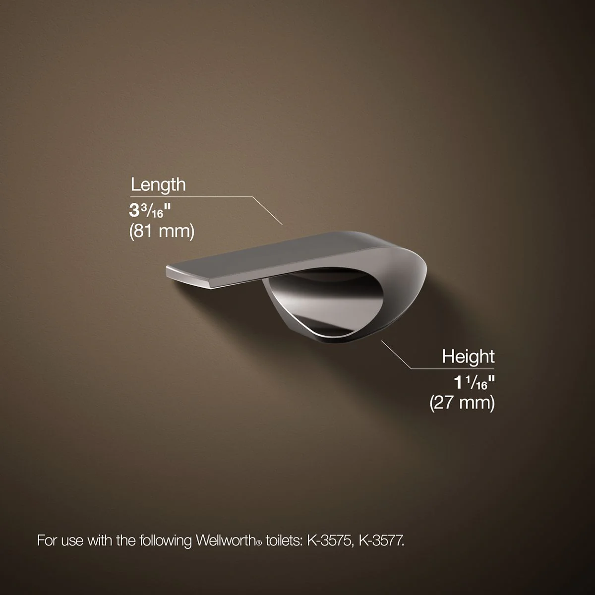 KOHLER K-9380-L Wellworth Left-hand trip lever - Image 11