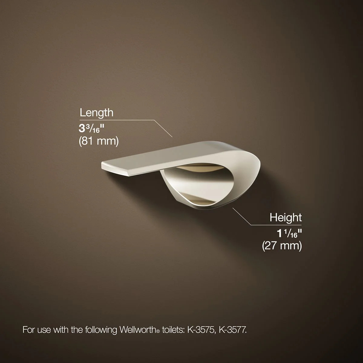 KOHLER K-9380-L Wellworth Left-hand trip lever - Image 16
