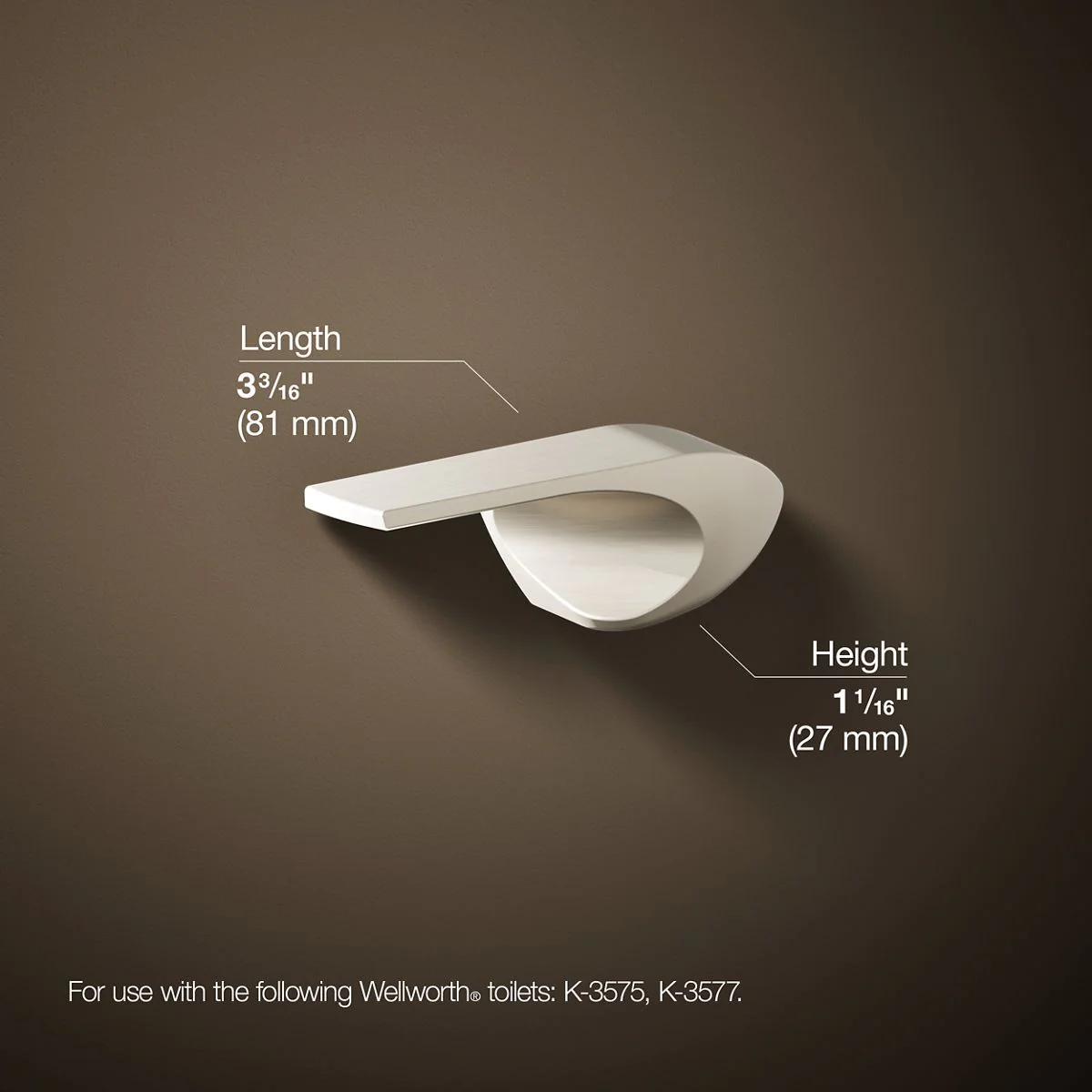 KOHLER K-9380-L Wellworth Left-hand trip lever - Image 26