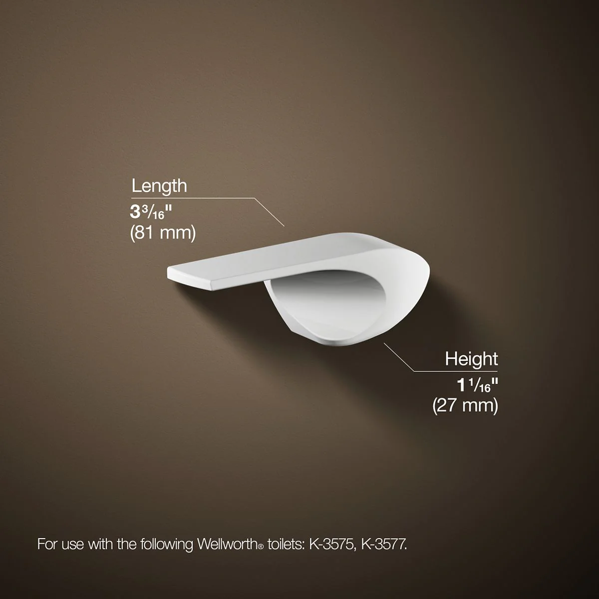 KOHLER K-9380-L Wellworth Left-hand trip lever - Image 31