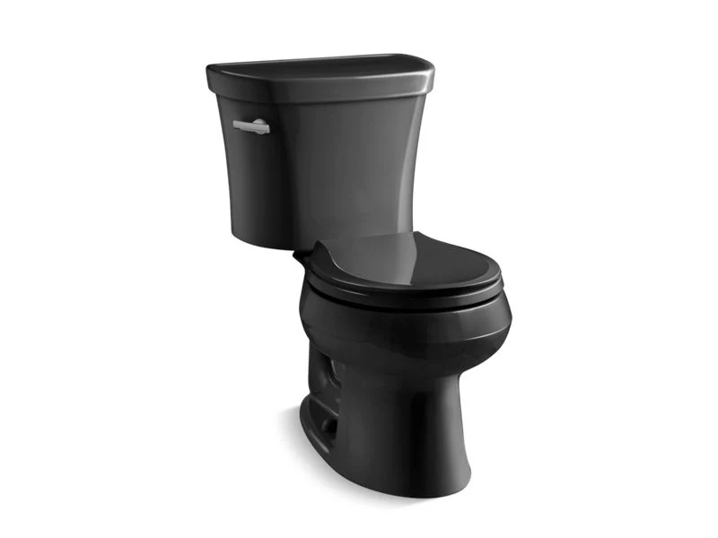 KOHLER K-3947-U Wellworth Two-piece round-front toilet, 1.28 gpf - Image 3