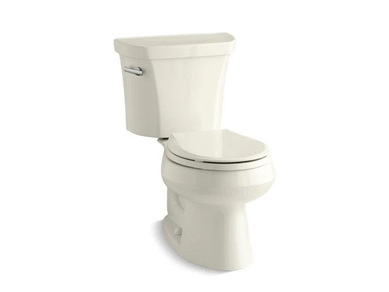 KOHLER K-3997-T Wellworth Two-piece round-front toilet, 1.28 gpf - Image 4