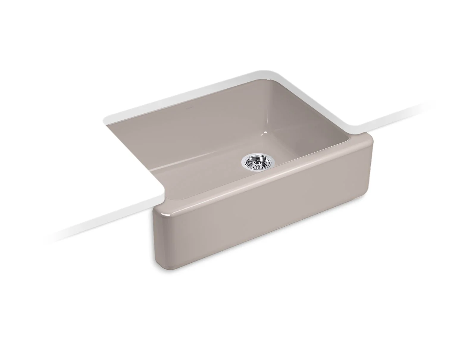 KOHLER K-6487 Whitehaven 29-3/4" undermount single-bowl farmhouse kitchen sink - Image 11