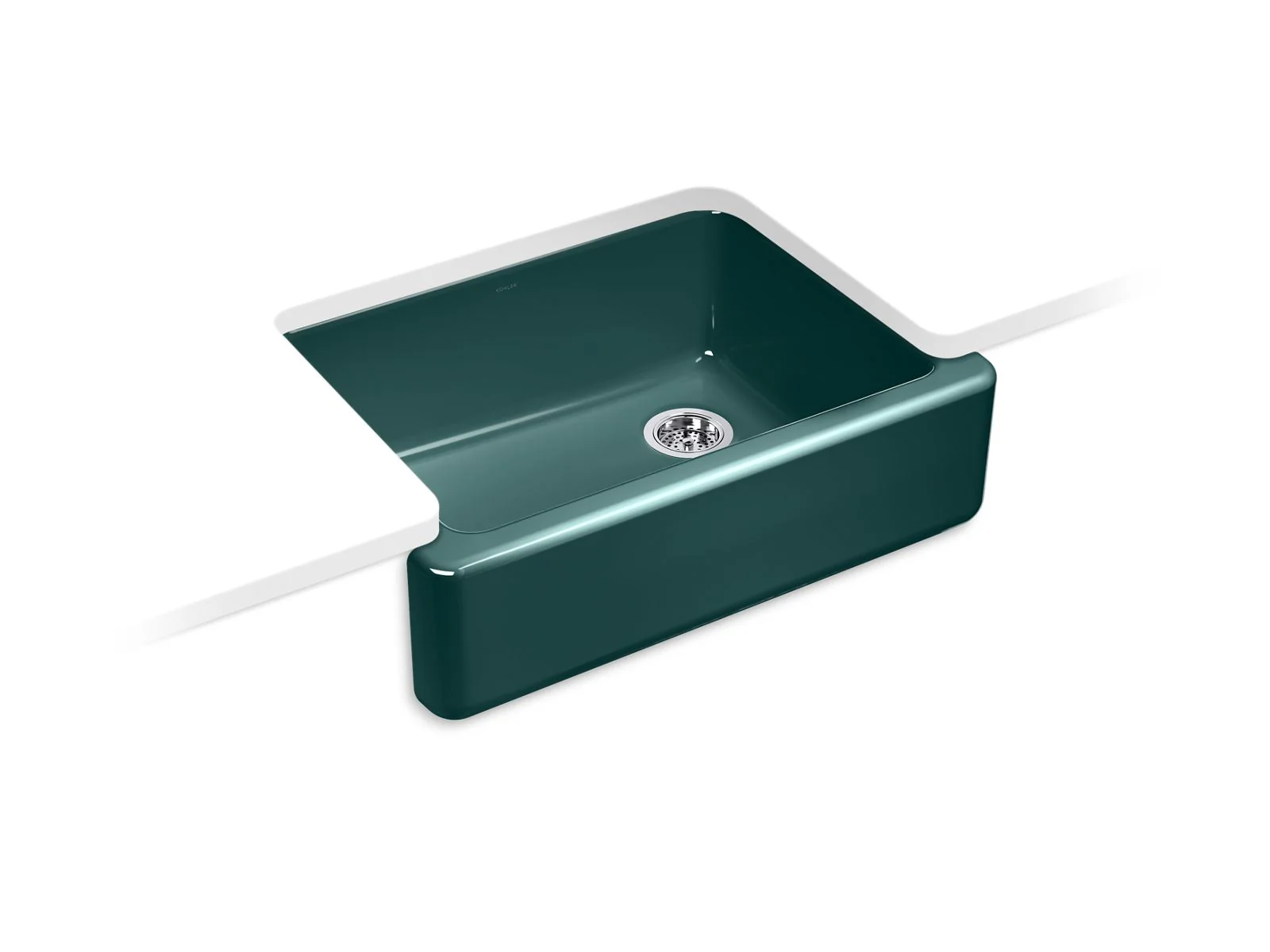KOHLER K-6487 Whitehaven 29-3/4" undermount single-bowl farmhouse kitchen sink - Image 2