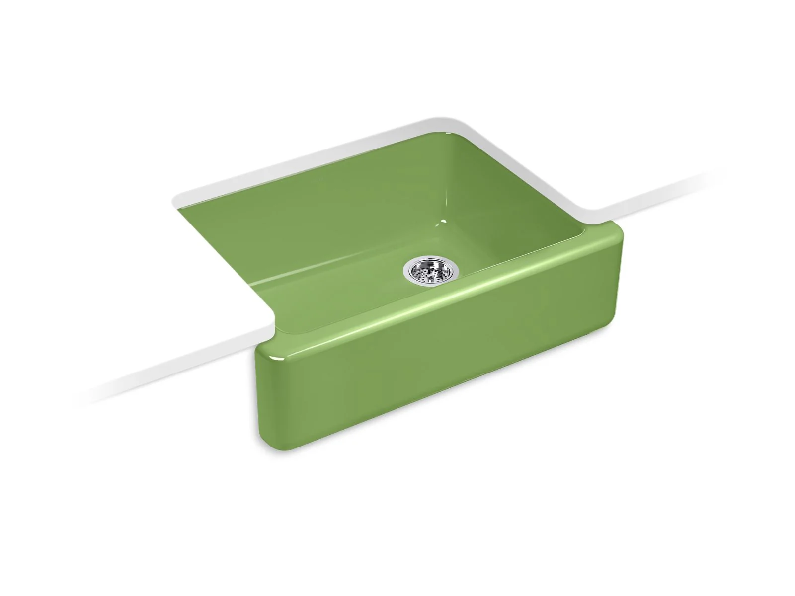 KOHLER K-6487 Whitehaven 29-3/4" undermount single-bowl farmhouse kitchen sink - Image 3