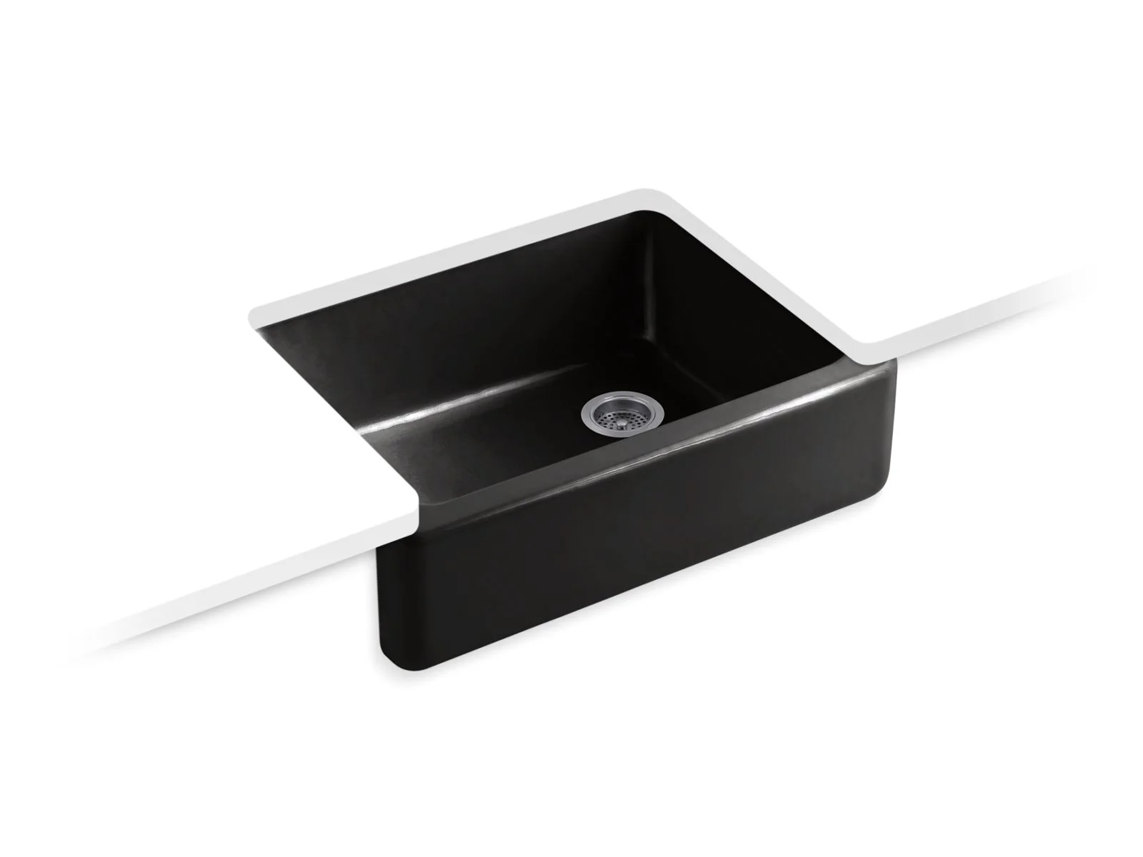 KOHLER K-6487 Whitehaven 29-3/4" undermount single-bowl farmhouse kitchen sink - Image 6