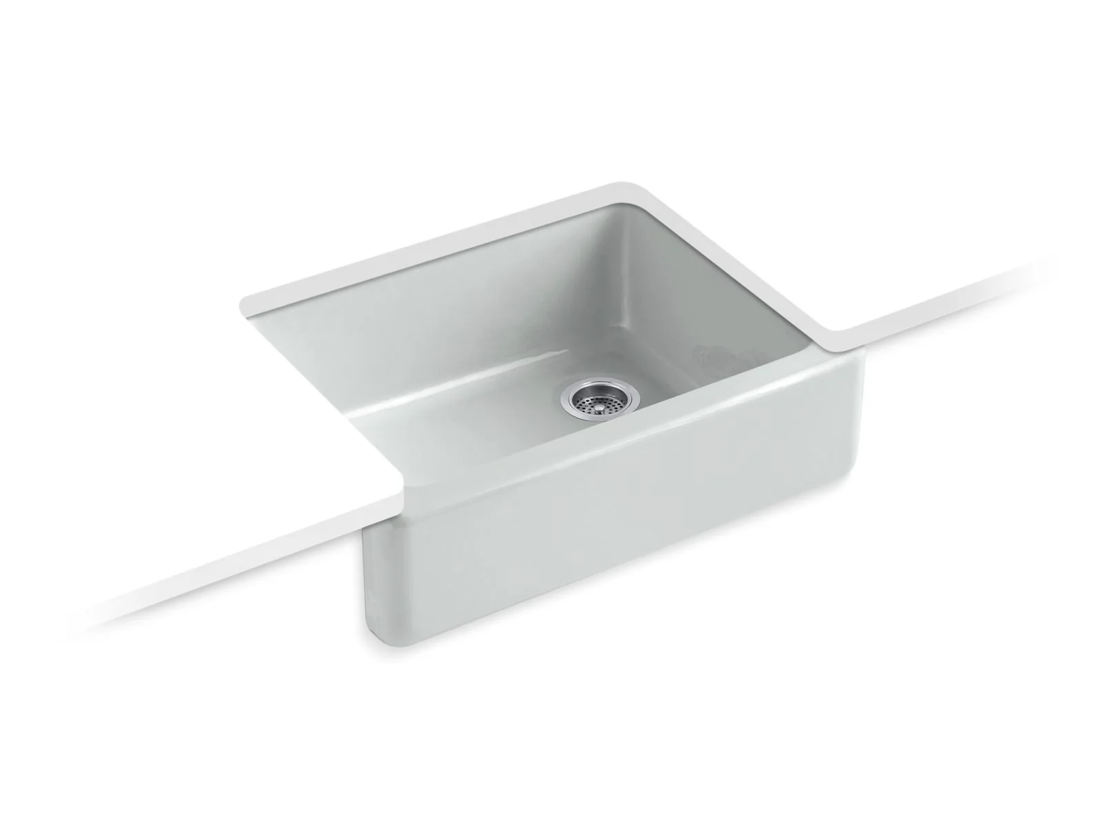 KOHLER K-6487 Whitehaven 29-3/4" undermount single-bowl farmhouse kitchen sink - Image 7