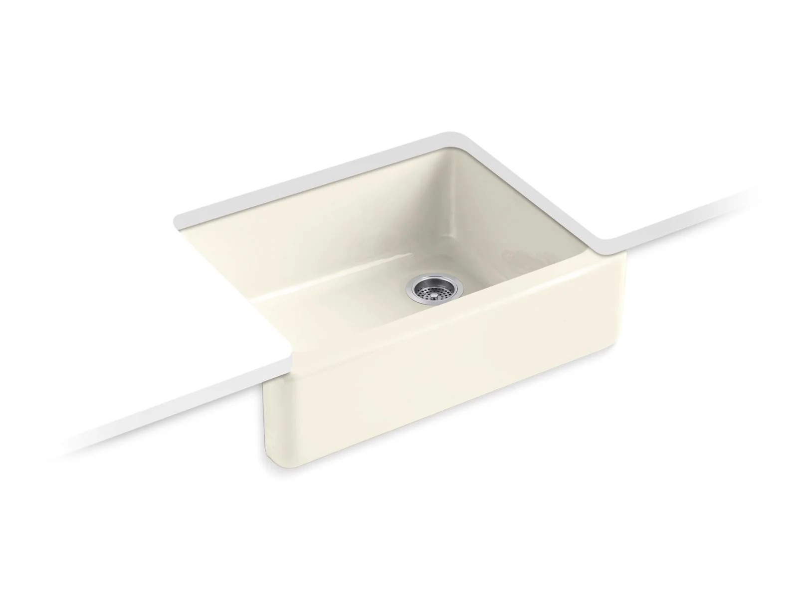 KOHLER K-6487 Whitehaven 29-3/4" undermount single-bowl farmhouse kitchen sink - Image 8