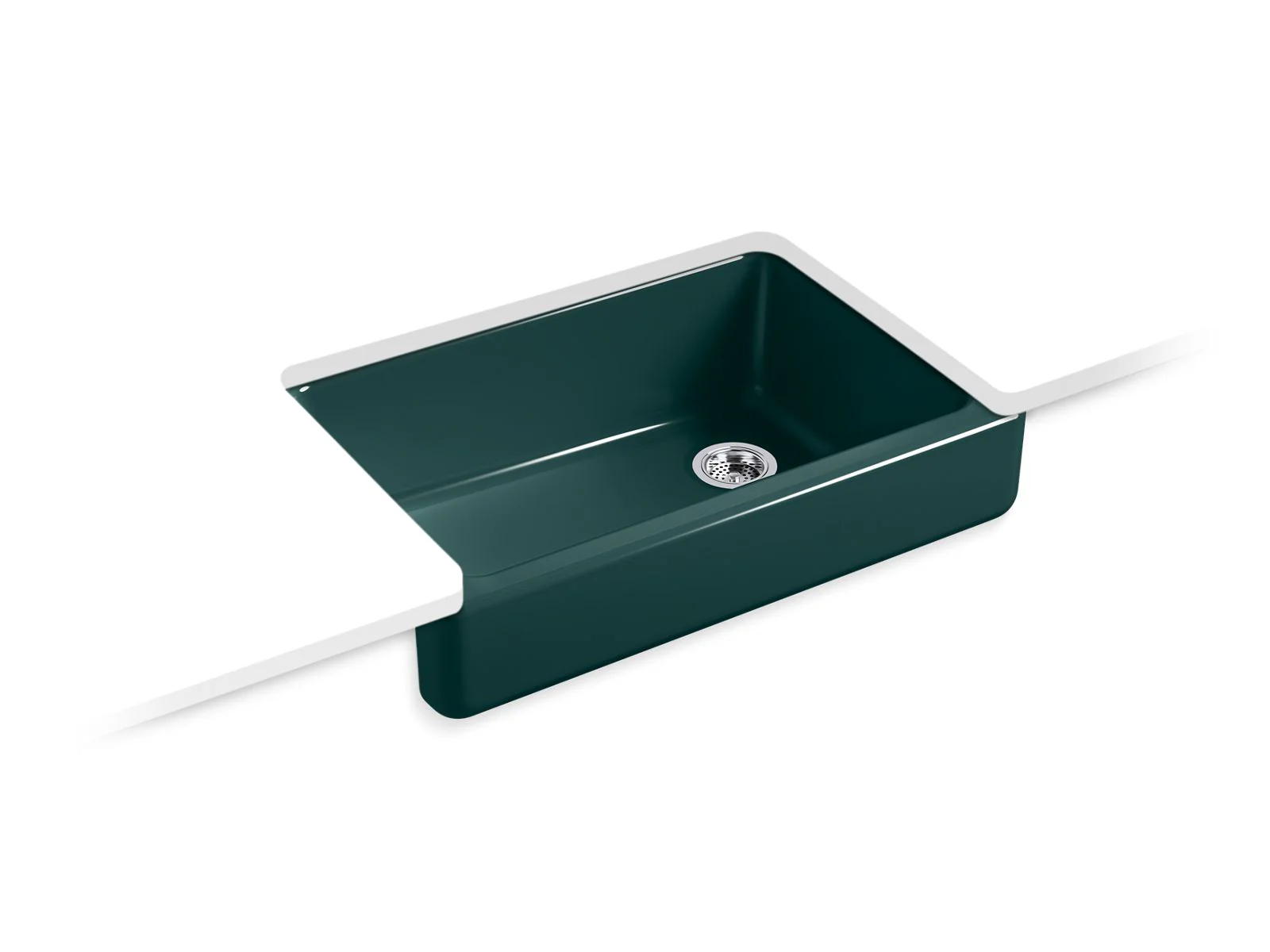 KOHLER K-5826 Whitehaven 32-1/2" undermount single-bowl farmhouse kitchen sink - Image 2