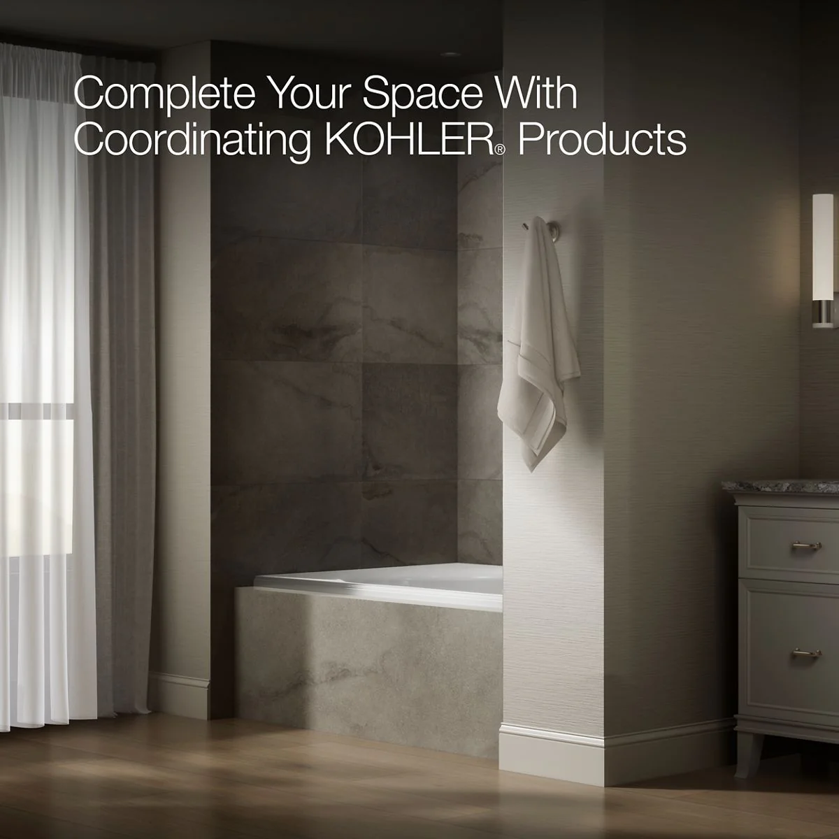 KOHLER K-1113-R Windward 60" x 42" alcove bath, right drain - Image 6