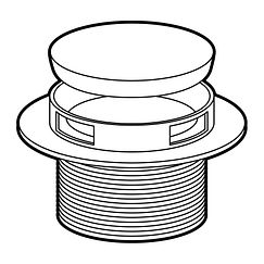 Moen 101652 Tub drain assembly