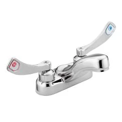 Moen 8215 M-Dura Double Handle Centerset Bathroom Faucet - 2 Hole