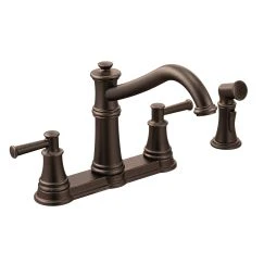 Moen Belfield 7255 Two-Handle Kitchen Faucet - Image 2