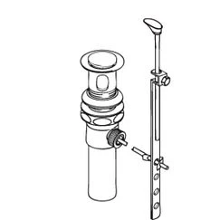 Moen Commercial 104775 Pop-Up Waste Kit
