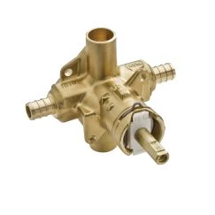 Moen M-Pact 2580 Posi-Temp(R) 1/2" crimp PEX inlets/cc outlets connection includes pressure balancing