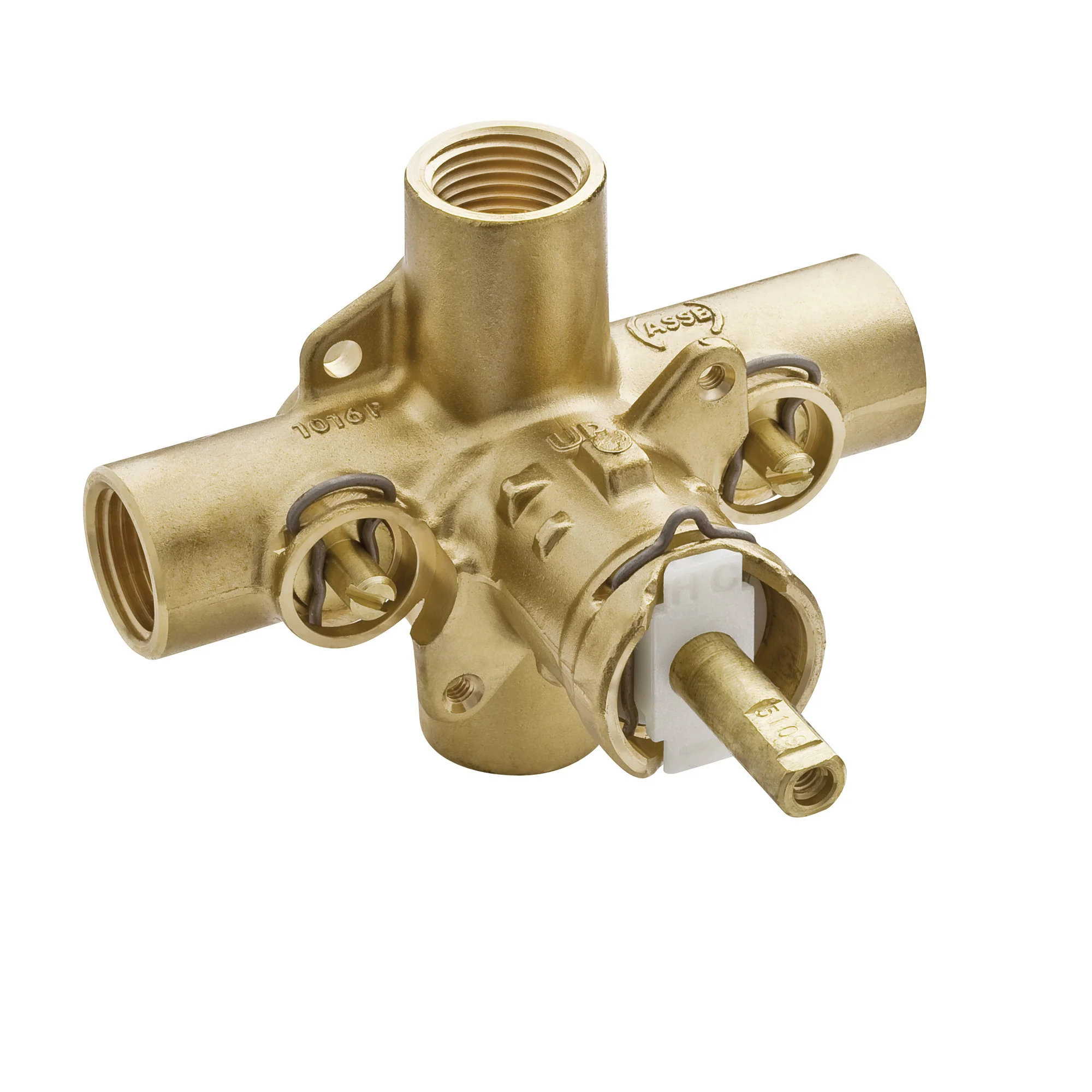 Moen M-Pact 62390 Includes bulk pack Posi-Temp(R) 1/2" IPS connection pressure balancing - Image 2