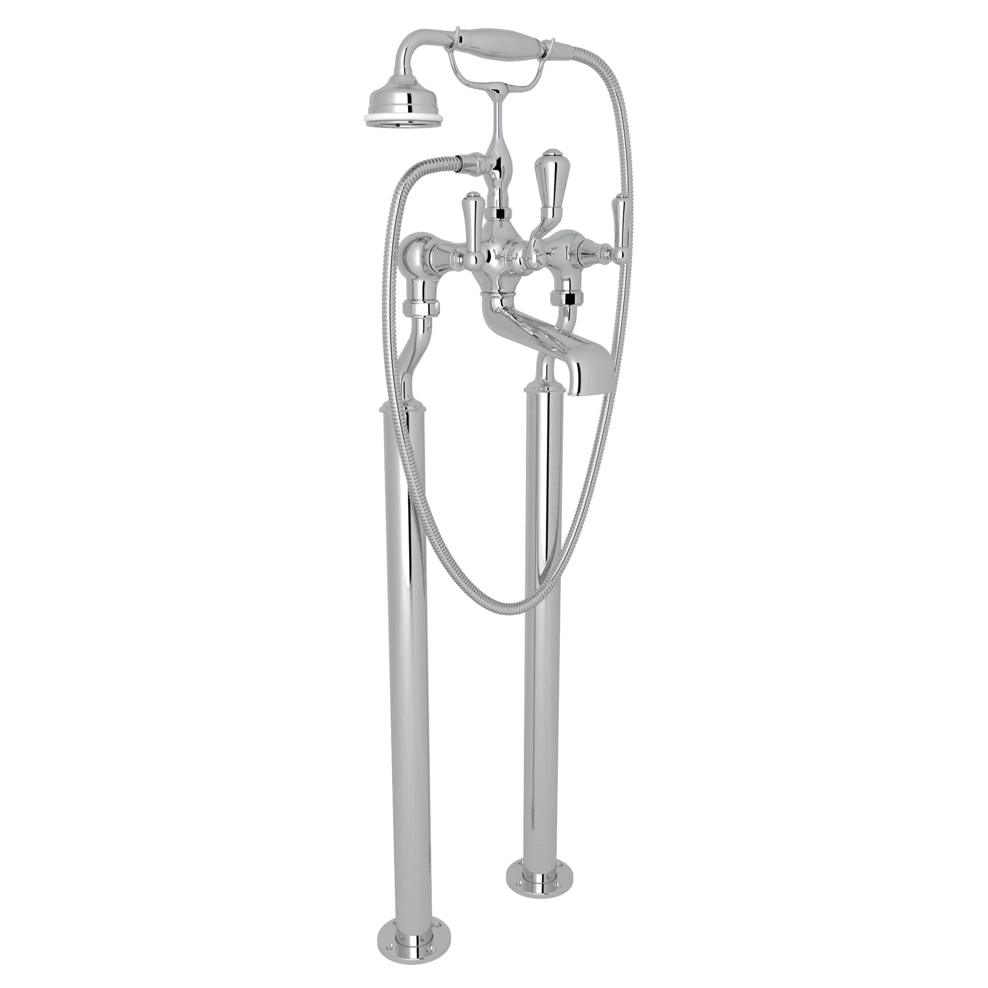 Perrin & Rowe U.3012 Georgian Era Floor Mount Tub Filler