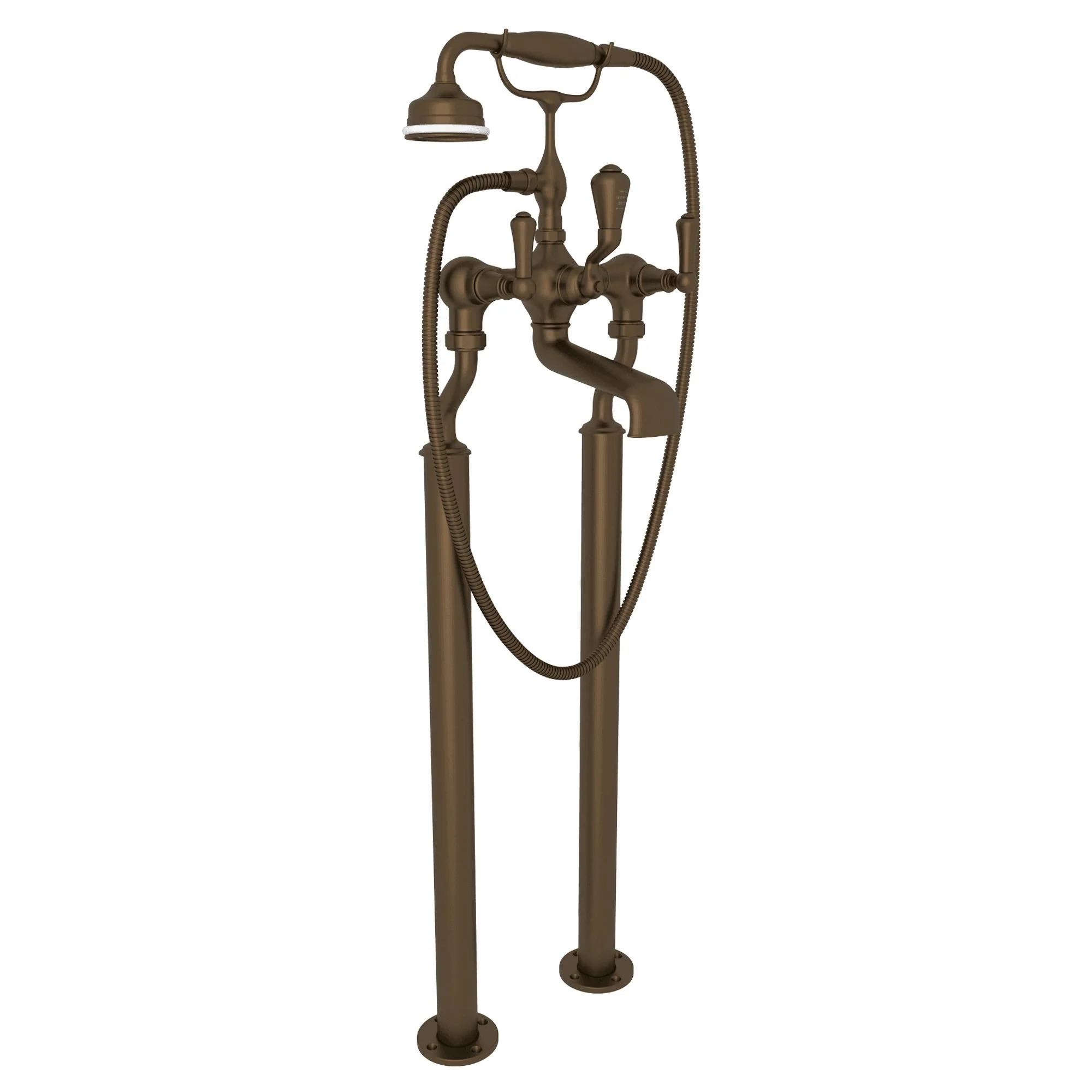 Perrin & Rowe U.3012 Georgian Era Floor Mount Tub Filler - Image 2
