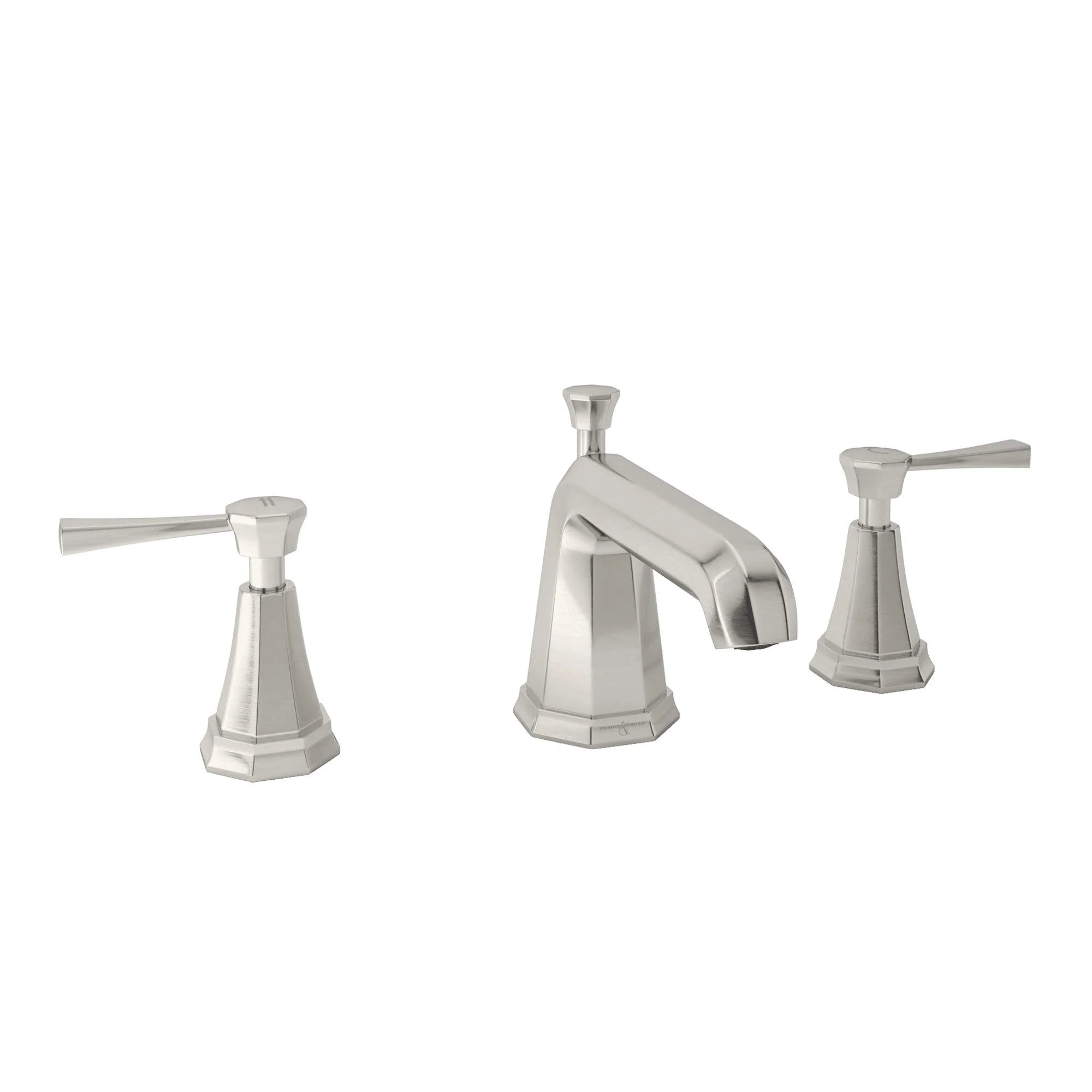 Perrin & Rowe U.3141 Deco Widespread Lavatory Faucet - Image 4