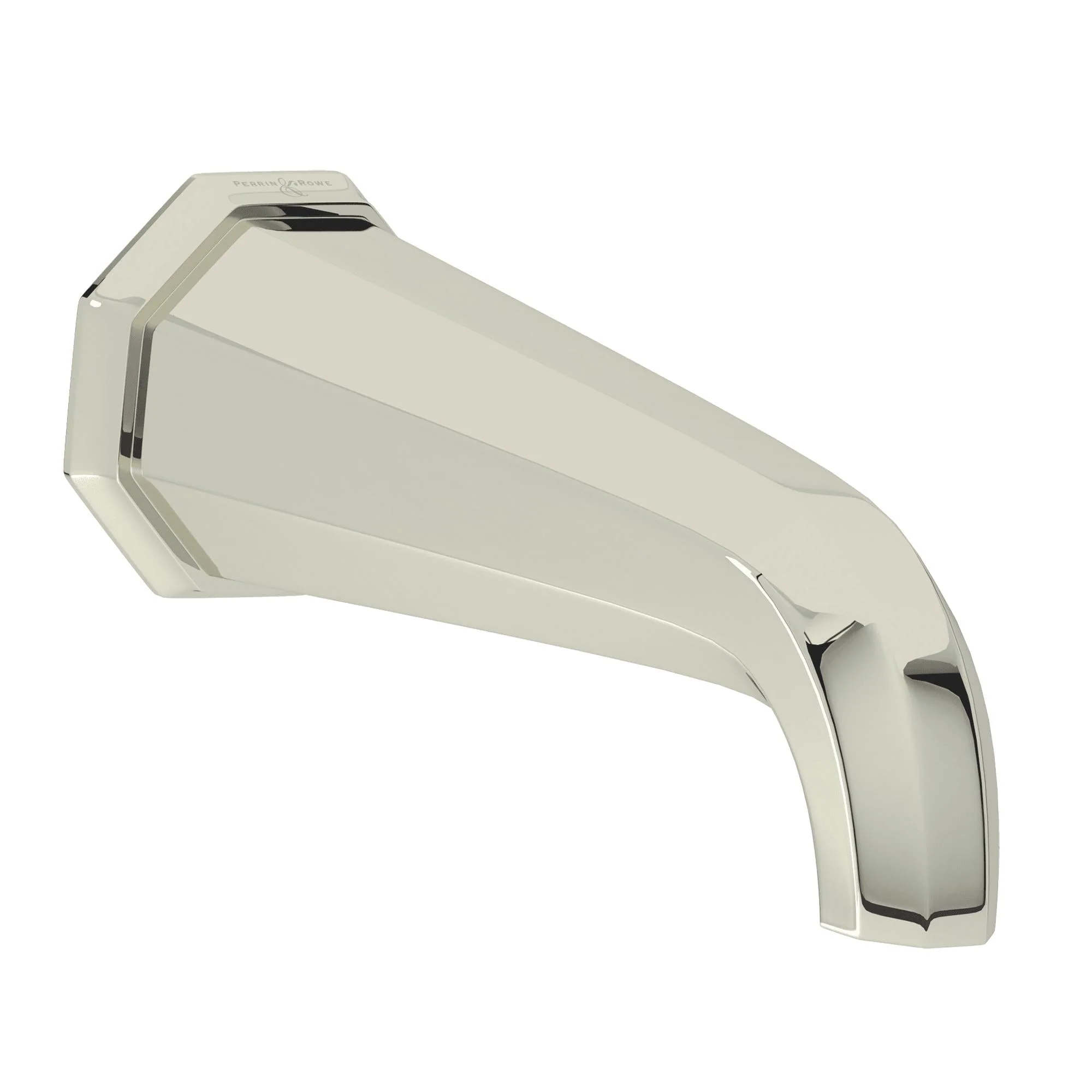 Perrin & Rowe U.3183 Deco Wall Mount Tub Spout - Image 3