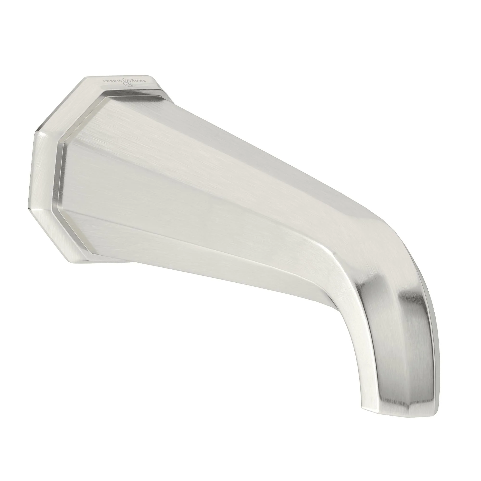 Perrin & Rowe U.3183 Deco Wall Mount Tub Spout - Image 4