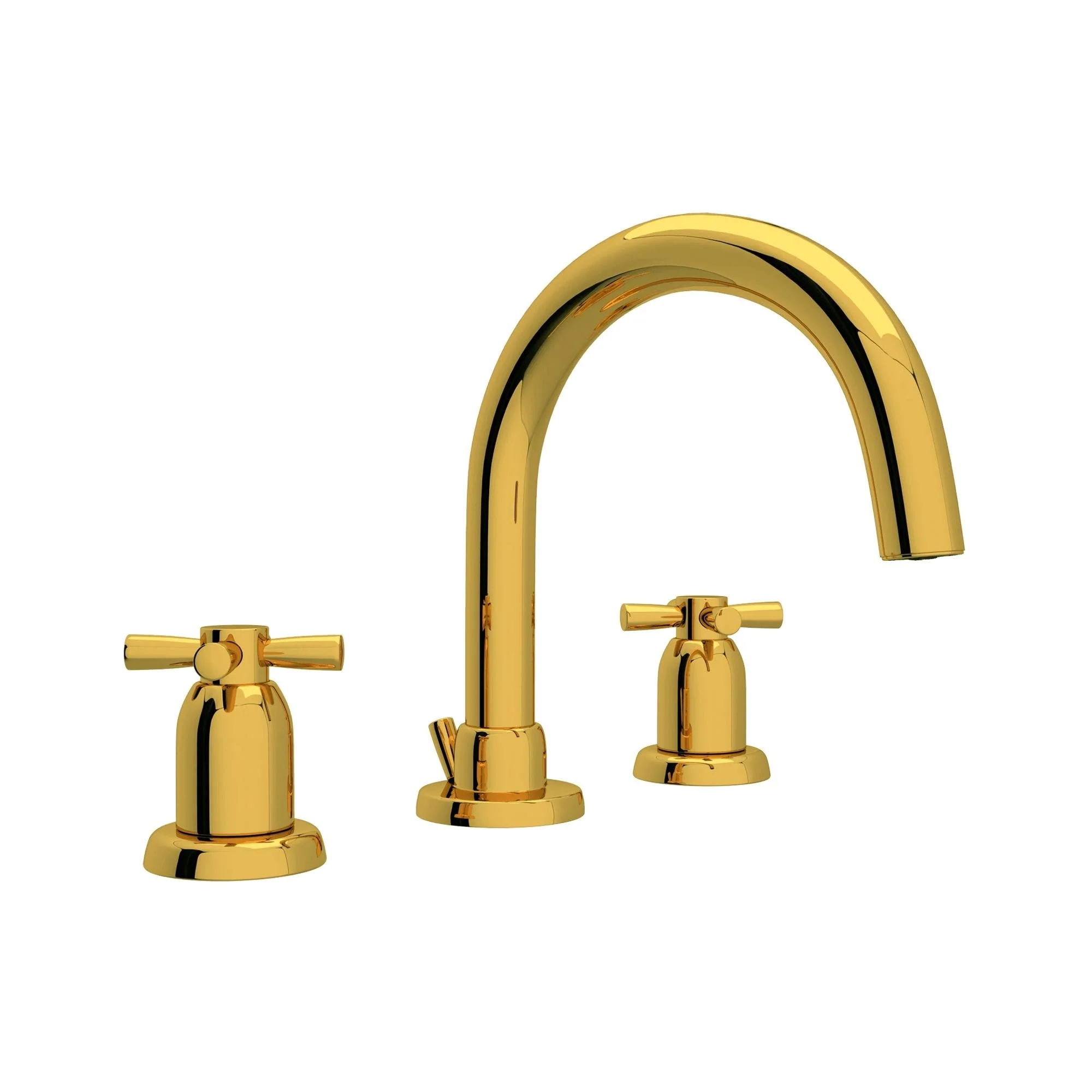 Perrin & Rowe U.3956 Holborn Widespread Lavatory Faucet With C-Spout - Image 5