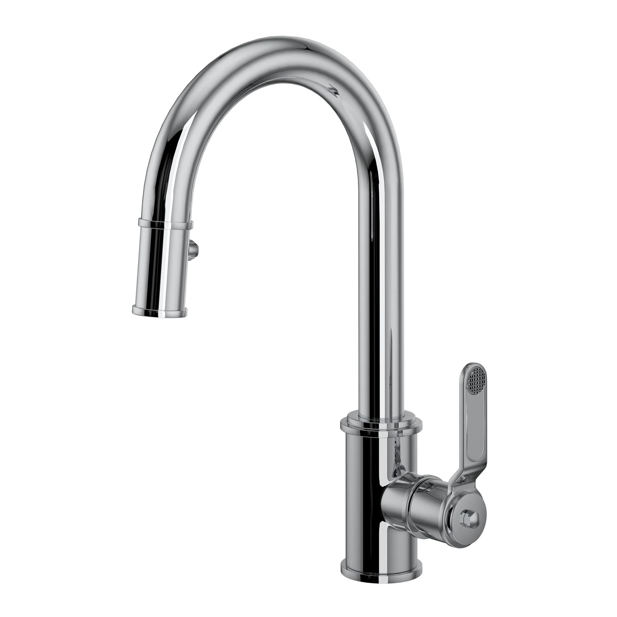 Perrin & Rowe U.4543 Armstrong Pull-Down Bar/Food Prep Kitchen Faucet