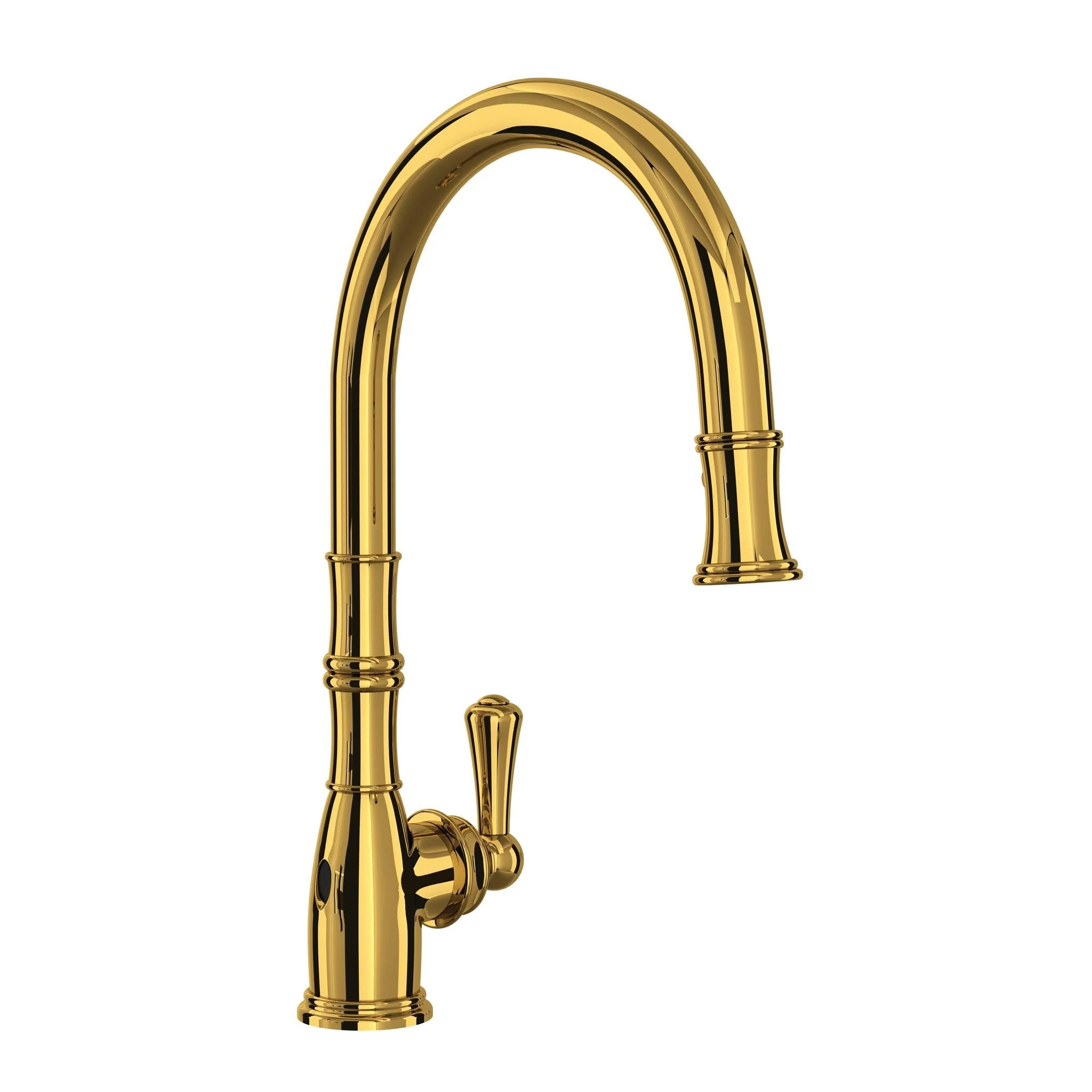 Perrin & Rowe U.4734 Georgian Era Pull-Down Touchless Kitchen Faucet - Image 6
