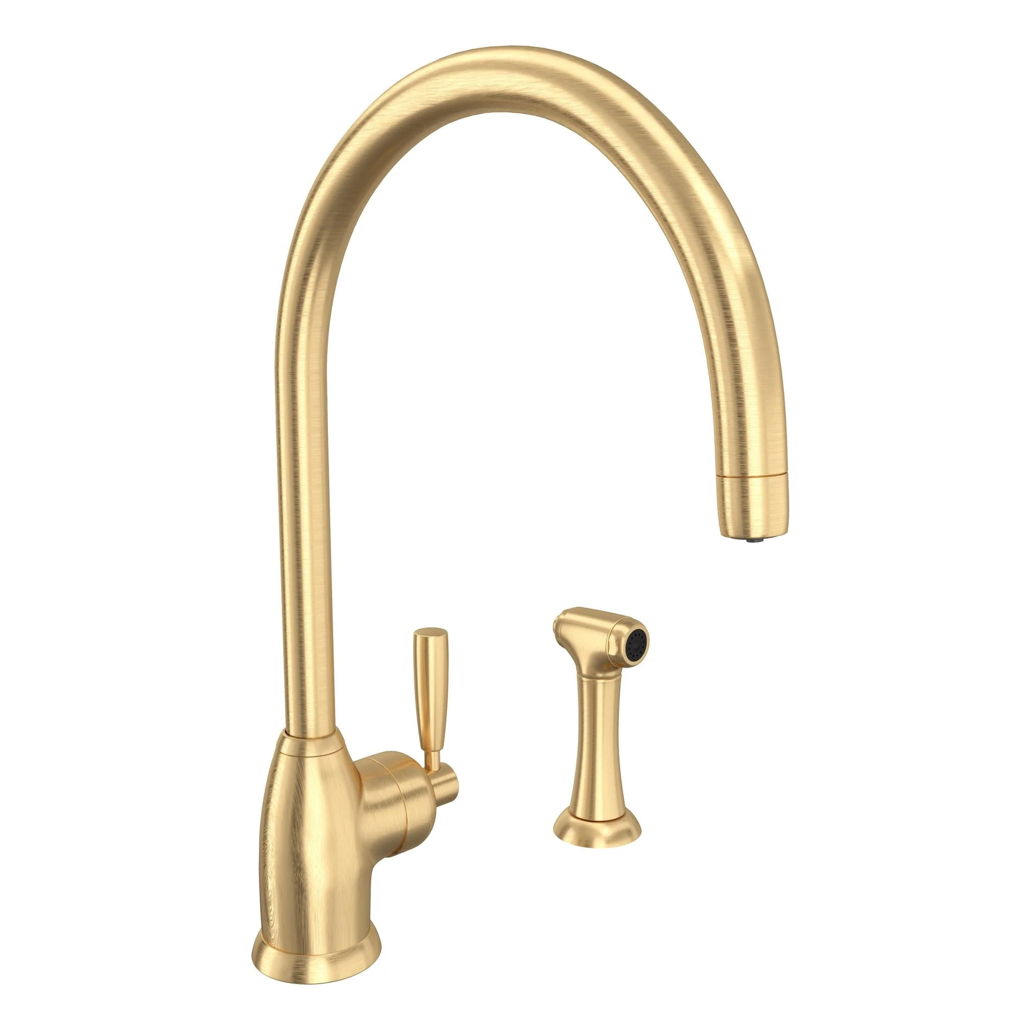 Perrin & Rowe U.4846 Holborn Kitchen Faucet With Side Spray - Image 3