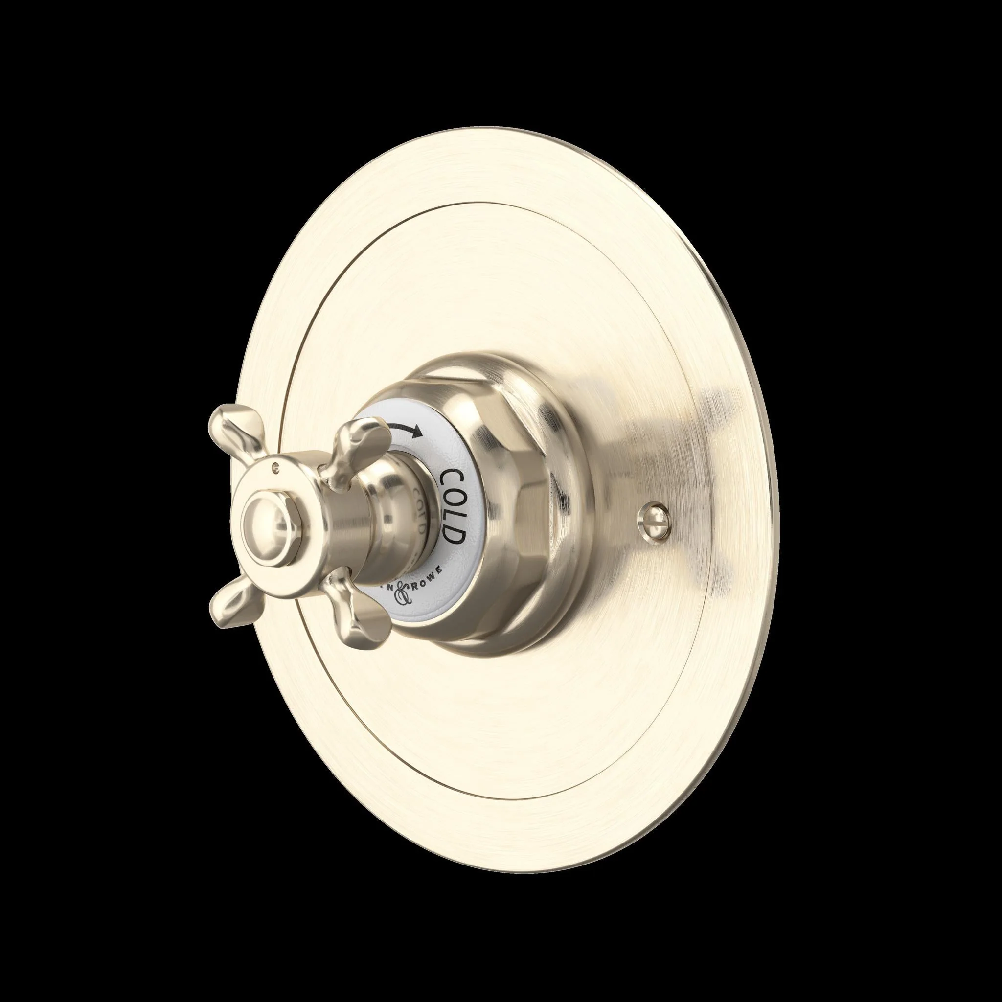 Perrin & Rowe U.5566 Edwardian 3/4" Round Thermostatic Trim Without Volume Control - Image 5