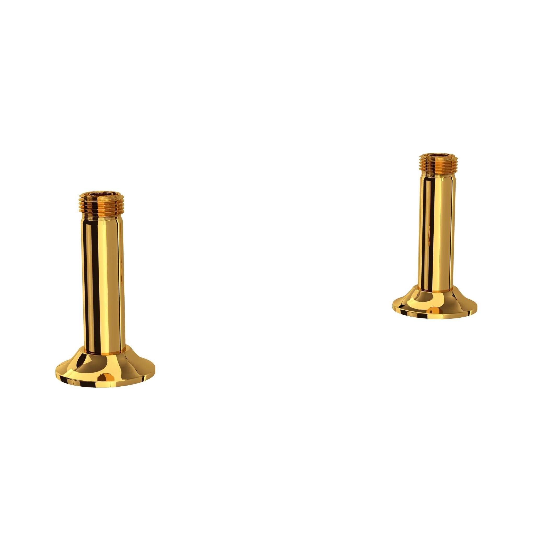 Perrin & Rowe U.6794 Georgian Era Bridge Faucet Straight Deck Unions - Image 7