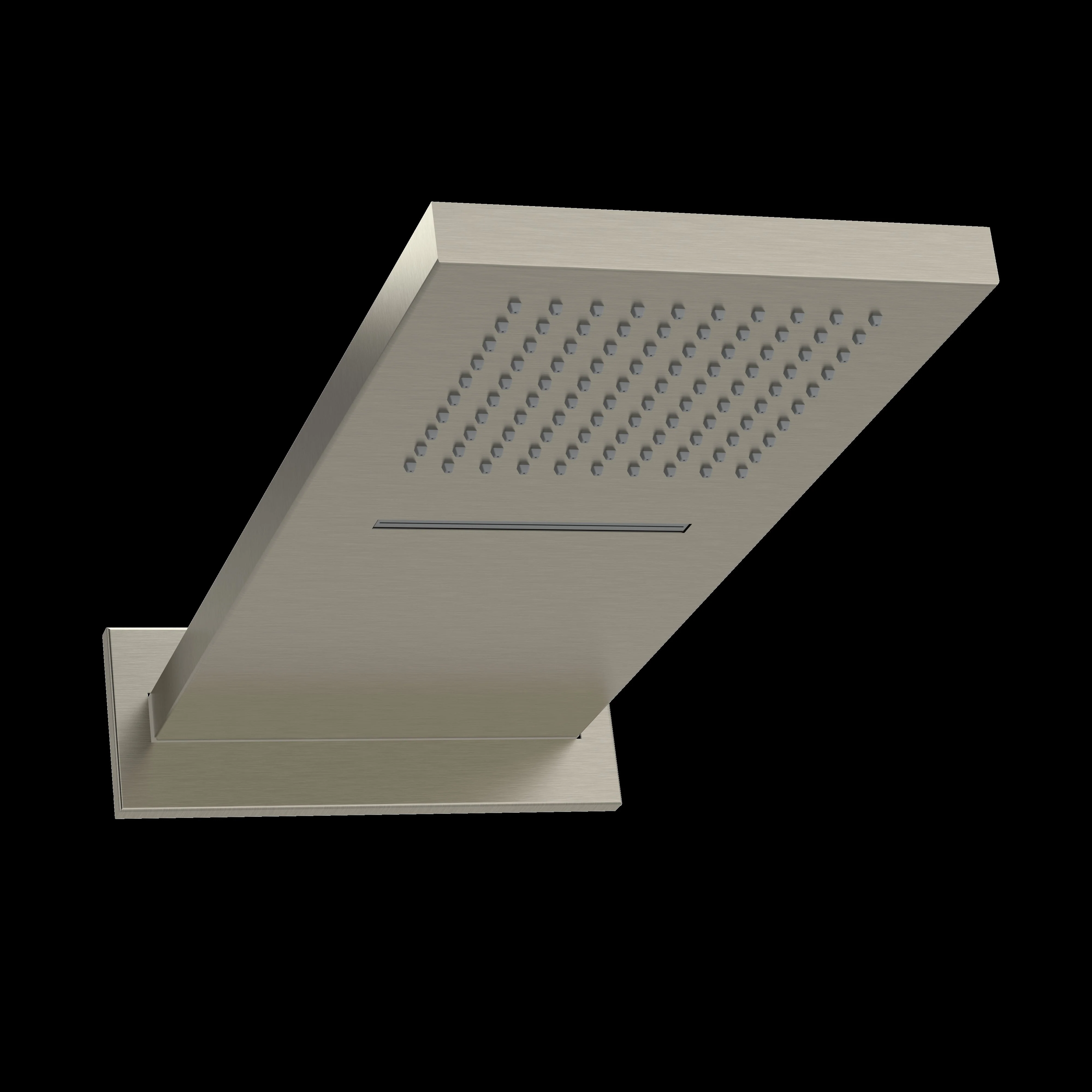 Riobel 404 22" x 9" 2-Function Showerhead With Arm - Image 3