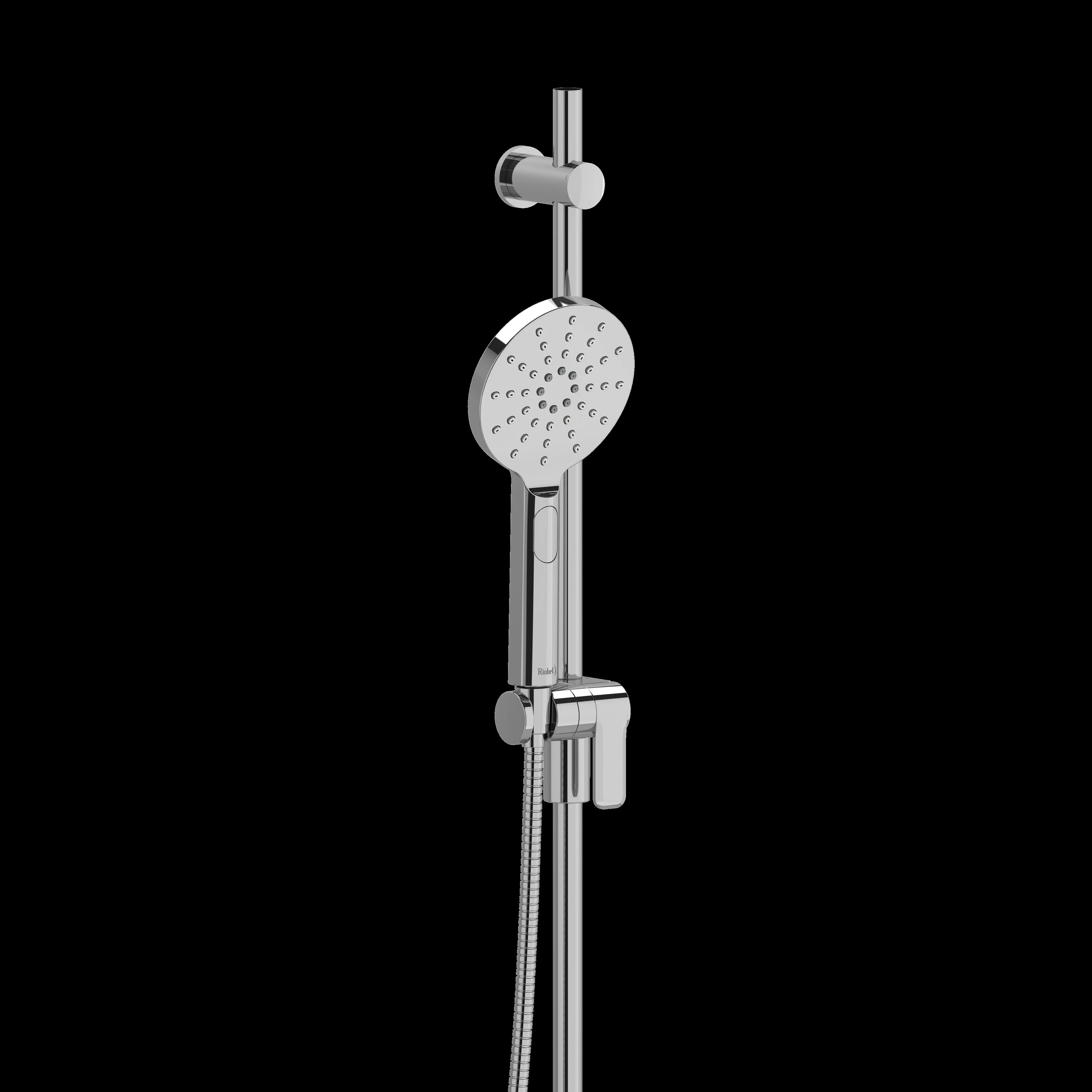 Riobel 4814 Handshower Set With 36" Slide Bar and 4-Function Handshower
