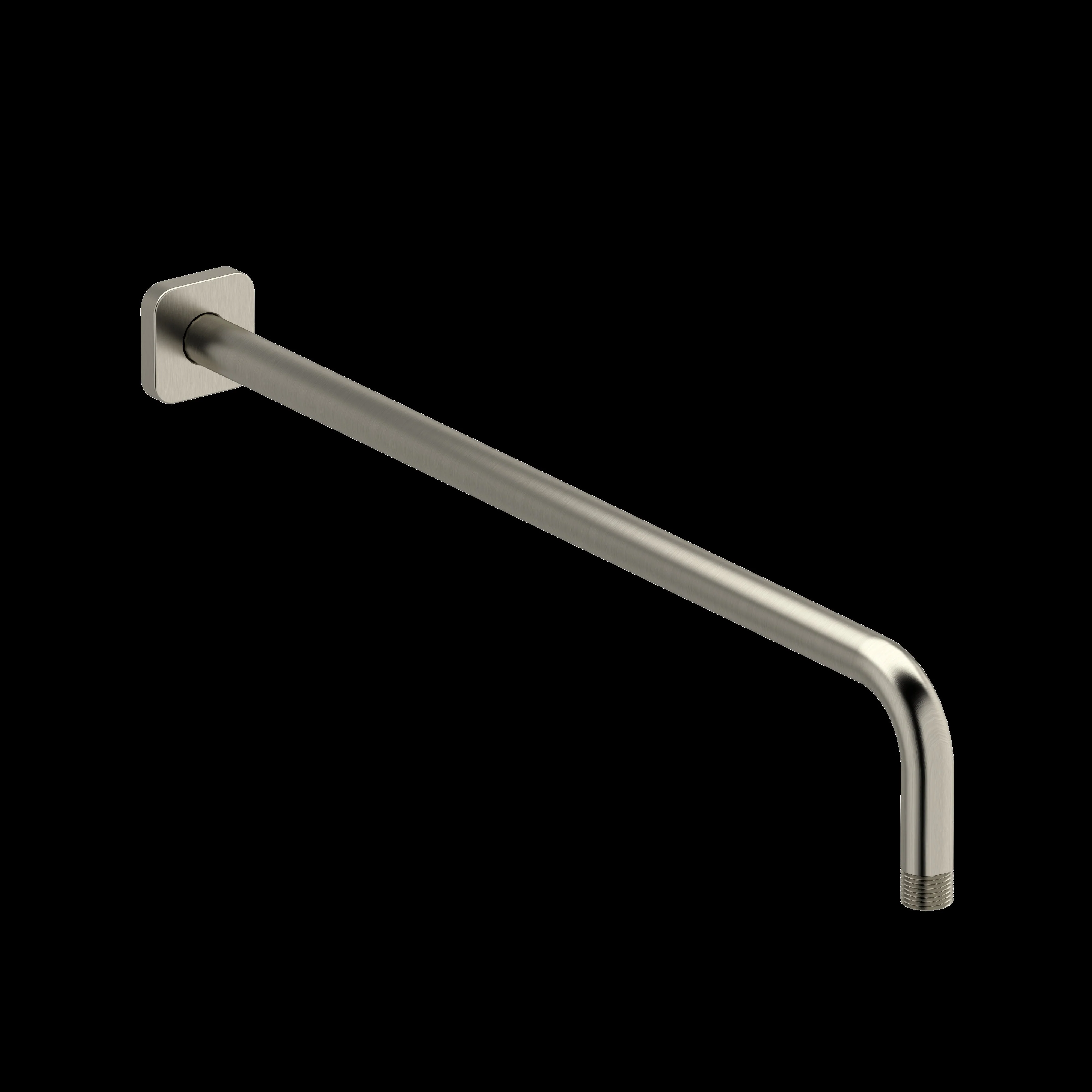 Riobel 573 20" Reach Wall Mount Shower Arm With Square Escutcheon - Image 2