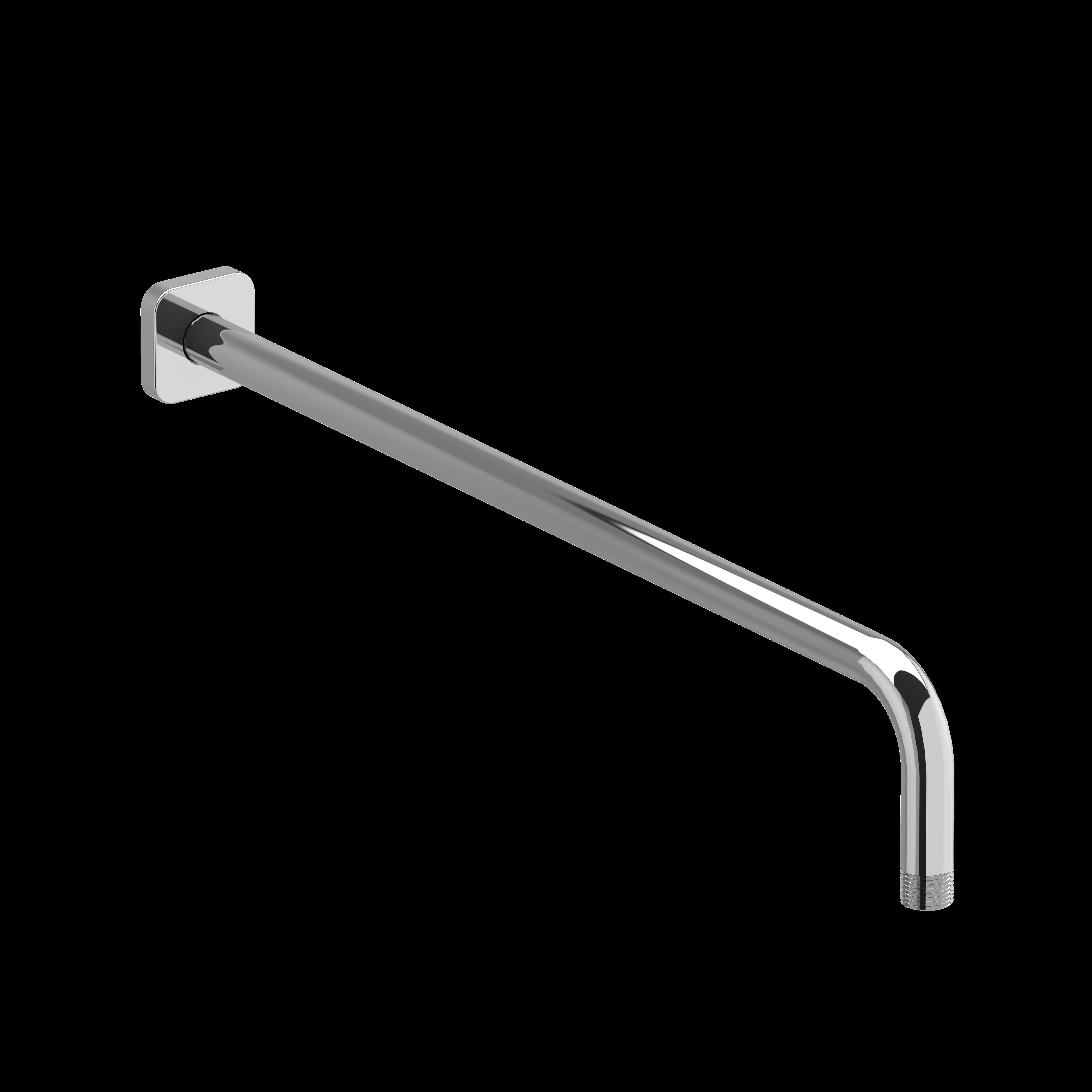 Riobel 573 20" Reach Wall Mount Shower Arm With Square Escutcheon - Image 3