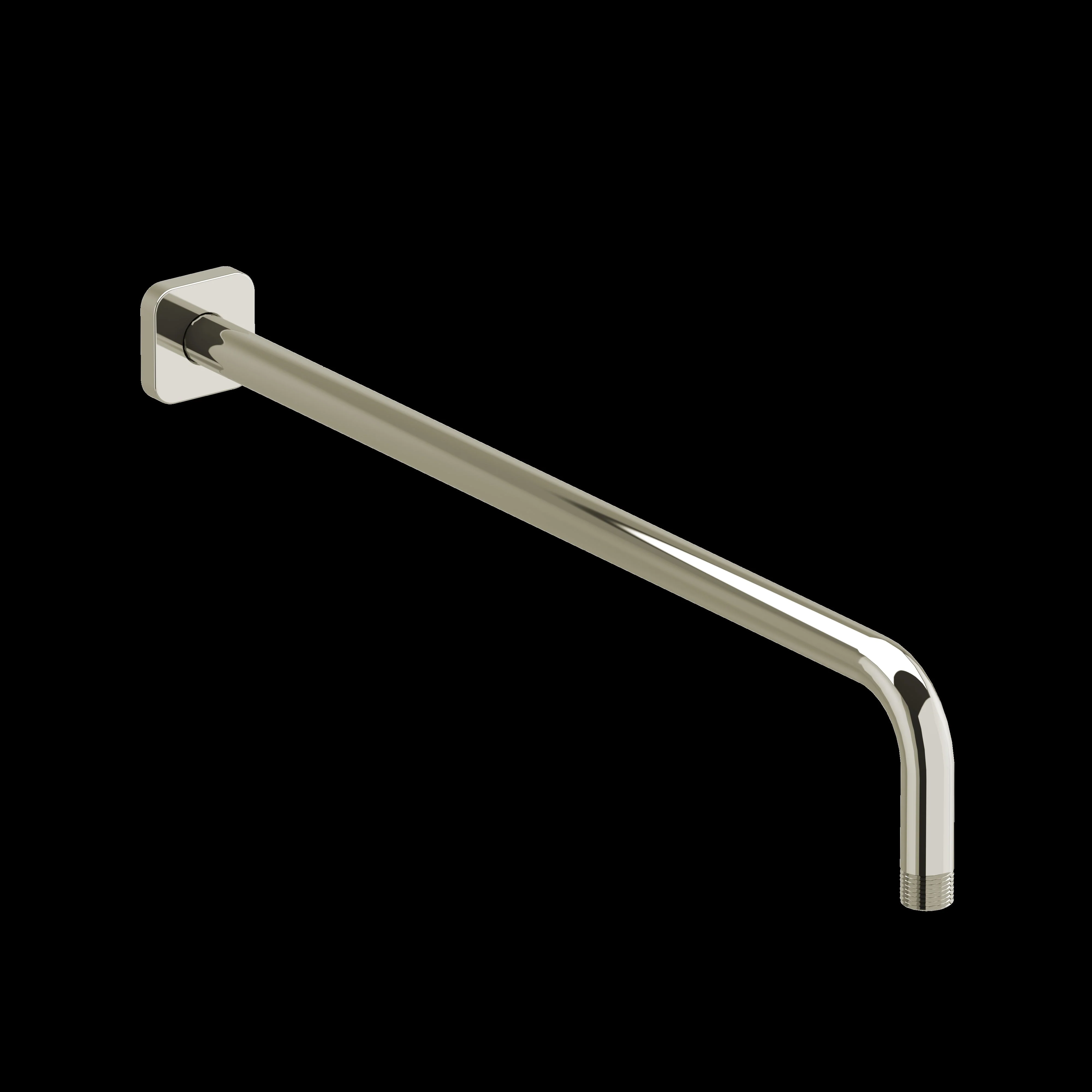 Riobel 573 20" Reach Wall Mount Shower Arm With Square Escutcheon - Image 4