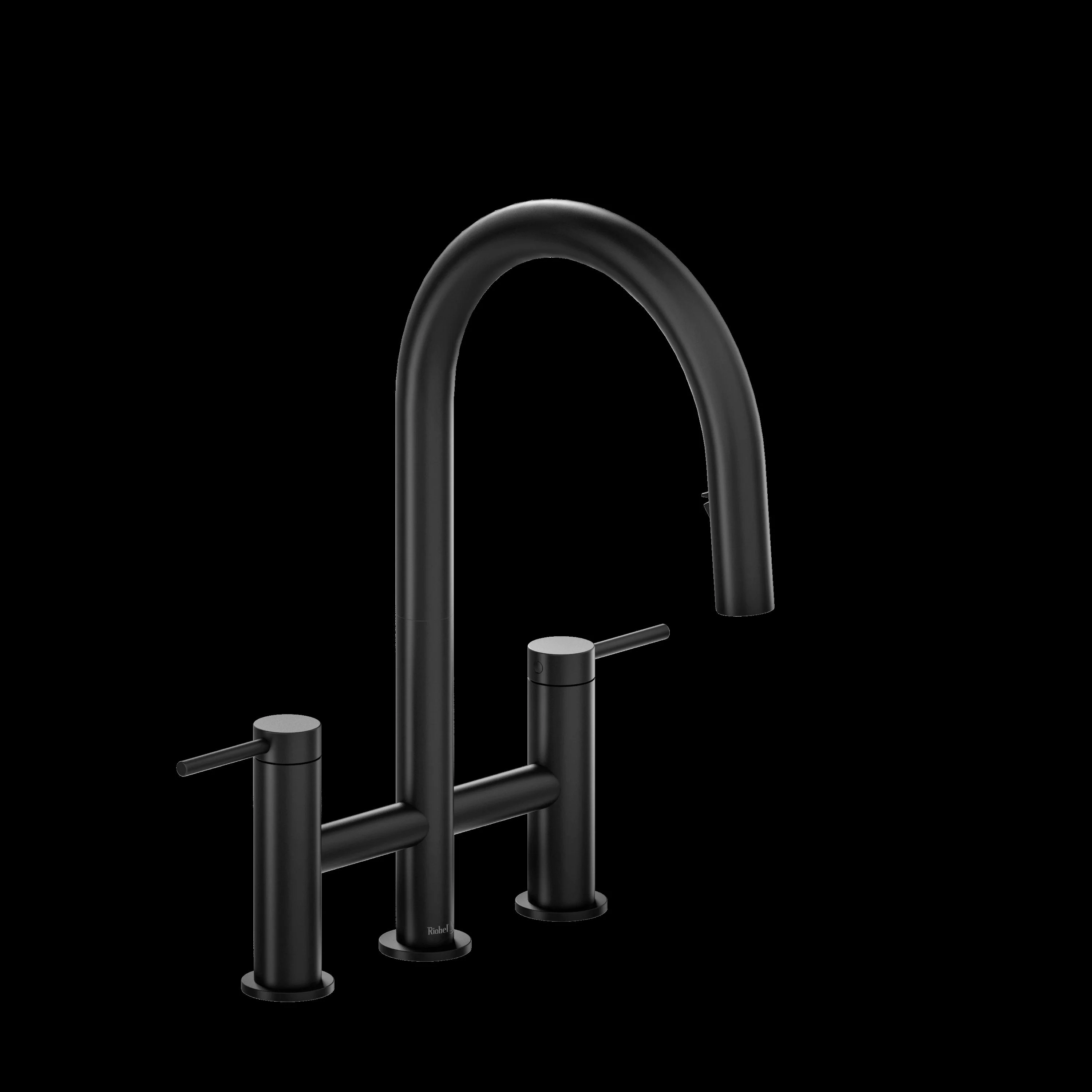 Riobel AZ400 Azure Bridge Pull-Down Kitchen Faucet - Image 2