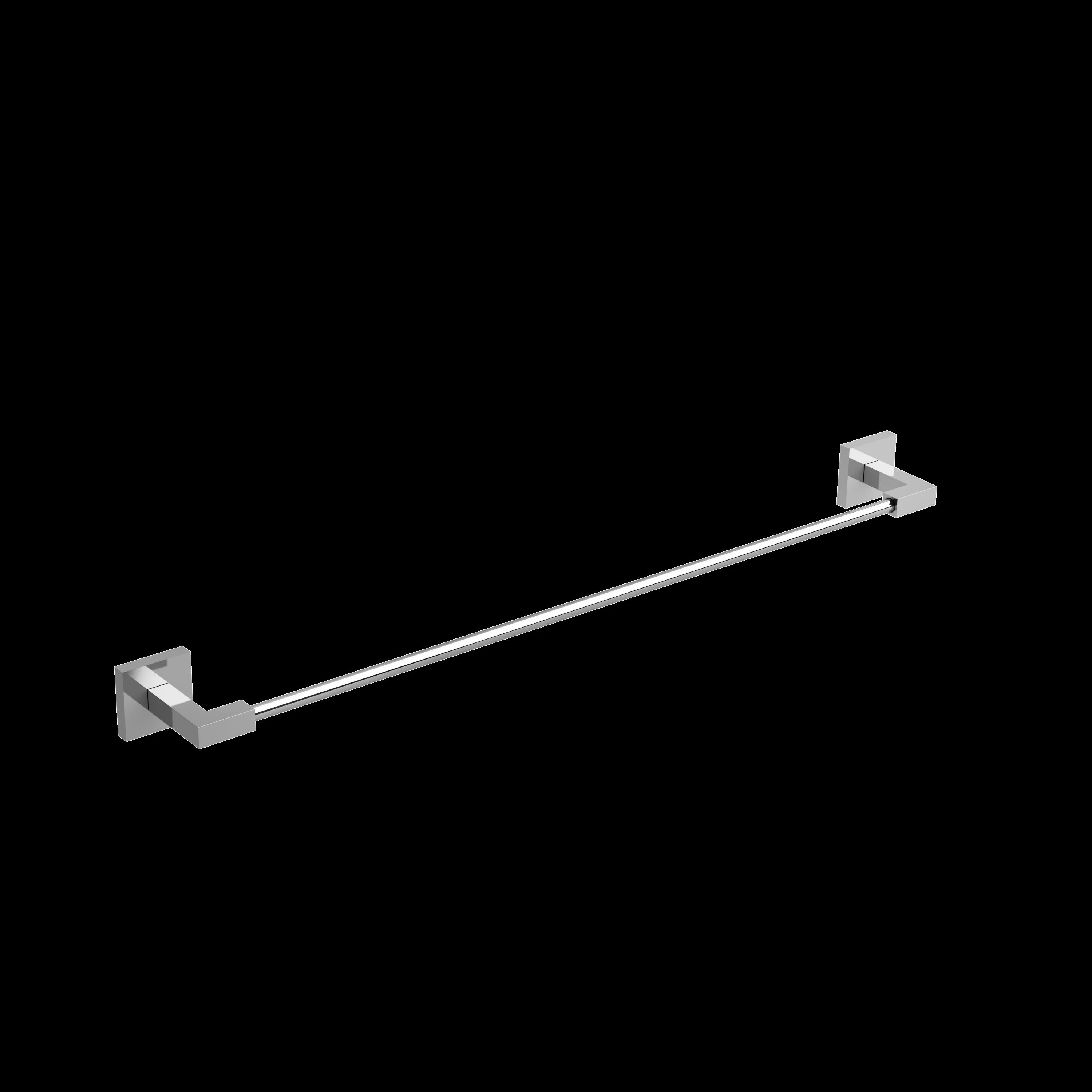 Riobel KS5 Kubik 24" Towel Bar - Image 3