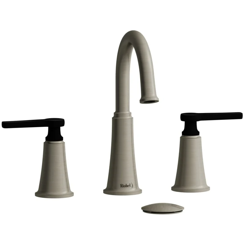 Riobel MMRD08 Momenti Widespread Lavatory Faucet with C-Spout - Image 6