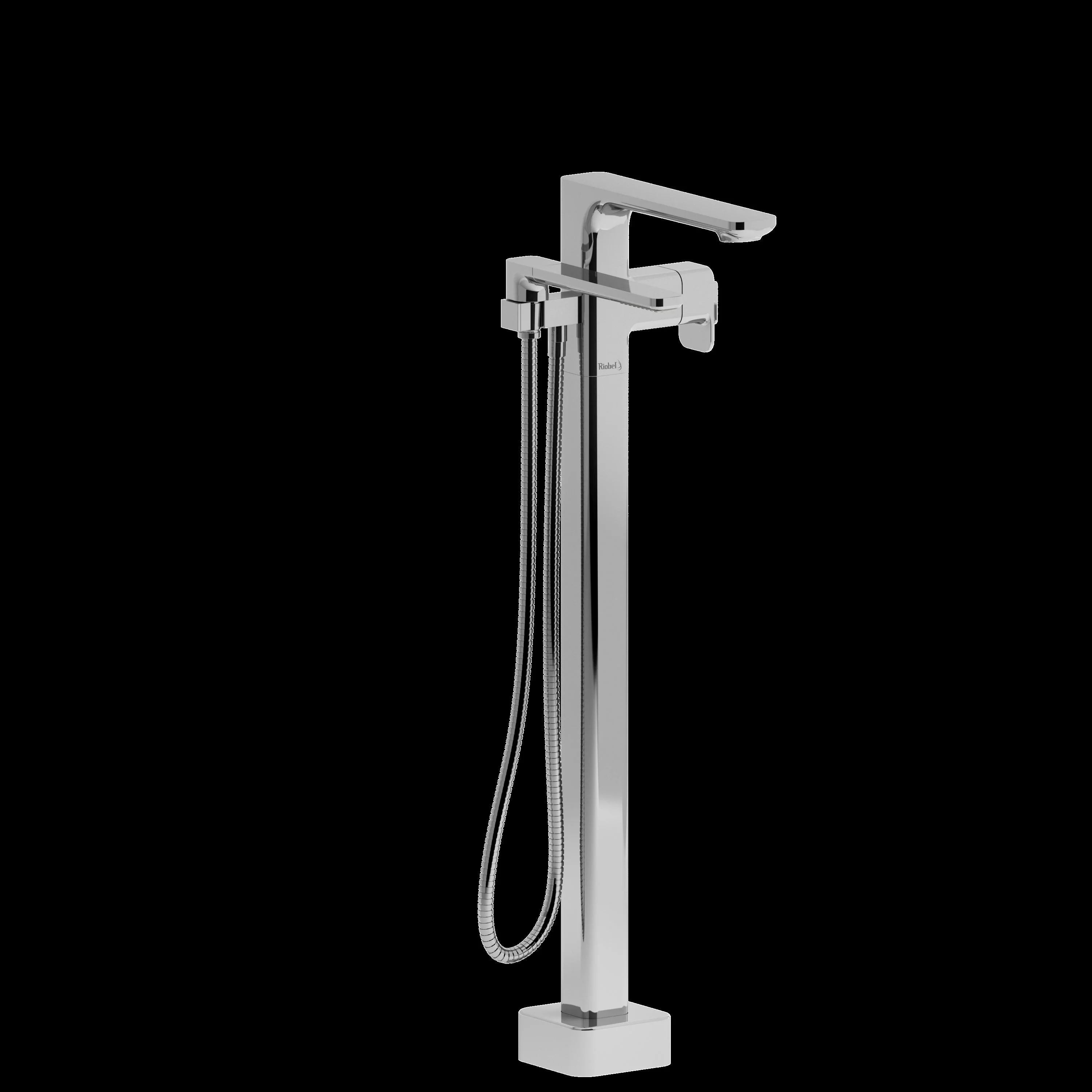 Riobel TEQ39 Equinox Single Hole Floor Mount Tub Filler Trim - Image 2