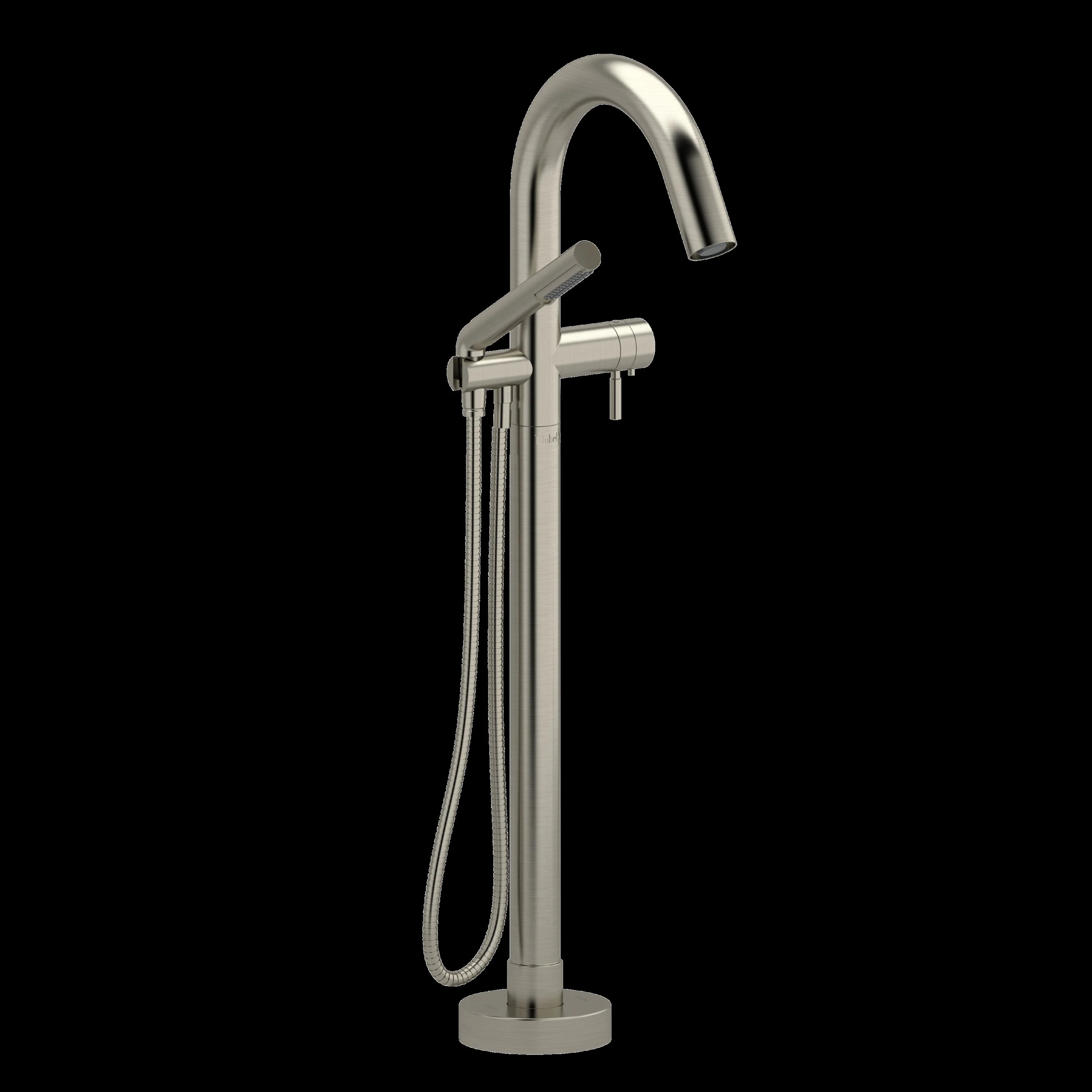 Riobel TPA39 Pallace Single Hole Floor Mount Tub Filler Trim