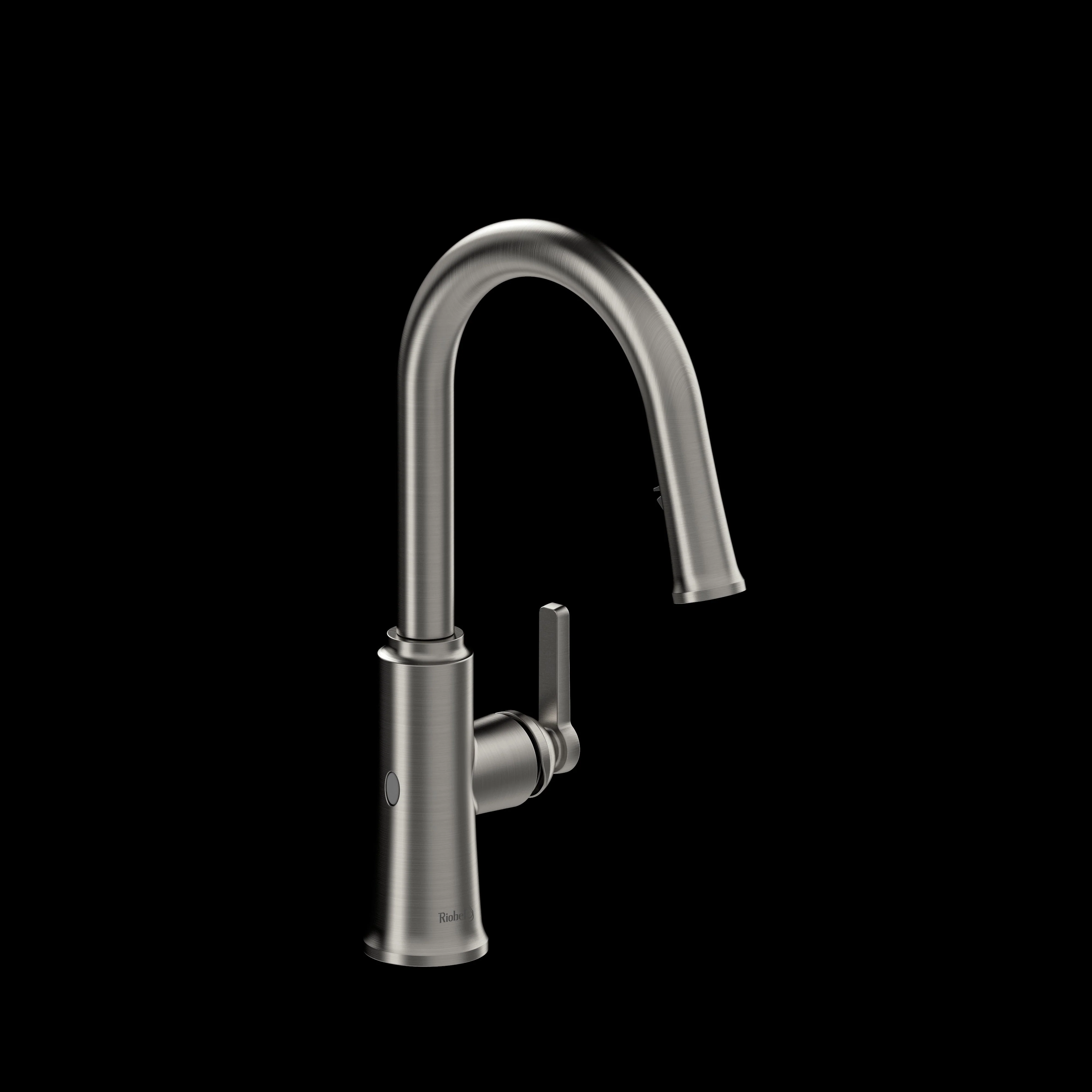 Riobel TTRD111 Trattoria Pull-Down Touchless Kitchen Faucet with C-Spout - Image 4