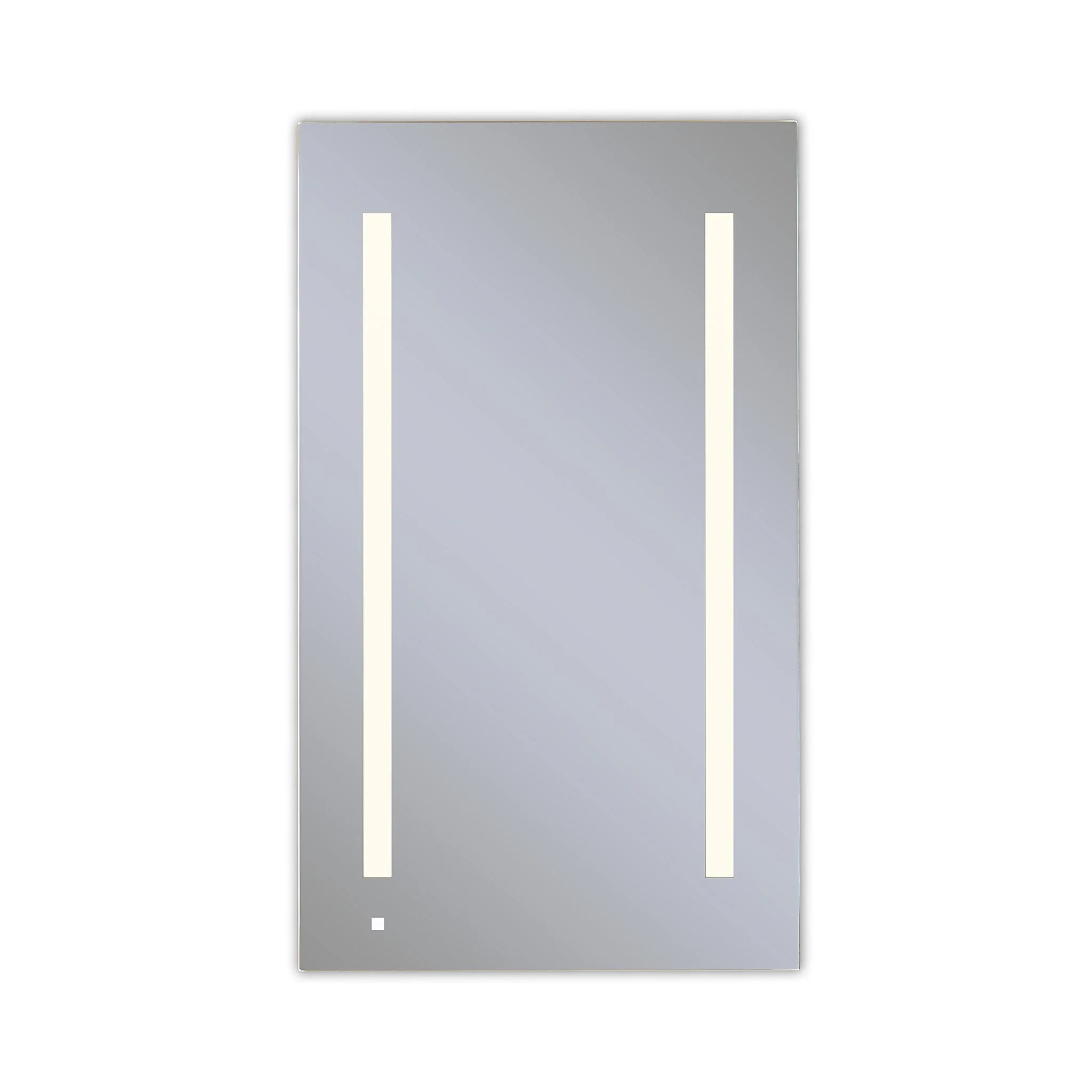 robern AC2440D4P1RW AiO Lighted Cabinet, 24" x 40" x 4", LUM Lighting, 2700K Temperature (Warm Light), Dimmable, Electrical Outlet, USB Charging Ports, Right Hinge