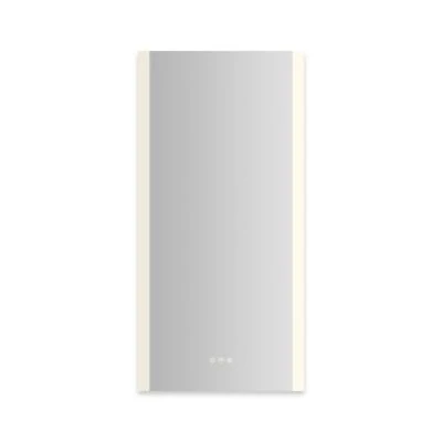 Robern AiO Reserve Cabinet, 20" x 40" x 4", Edge Lit, TUN Lighting, Warm White (2700K) to Cool White (5600K), Dimmable, Interior Lighting, Electrical Outlets, USB Charging Ports, Right Hinge