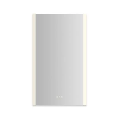 Robern AiO Reserve Cabinet, 24" x 40" x 4", Edge Lit, TUN Lighting, Warm White (2700K) to Cool White (5600K), Dimmable, Interior Lighting, Electrical Outlets, USB Charging Ports, Right Hinge